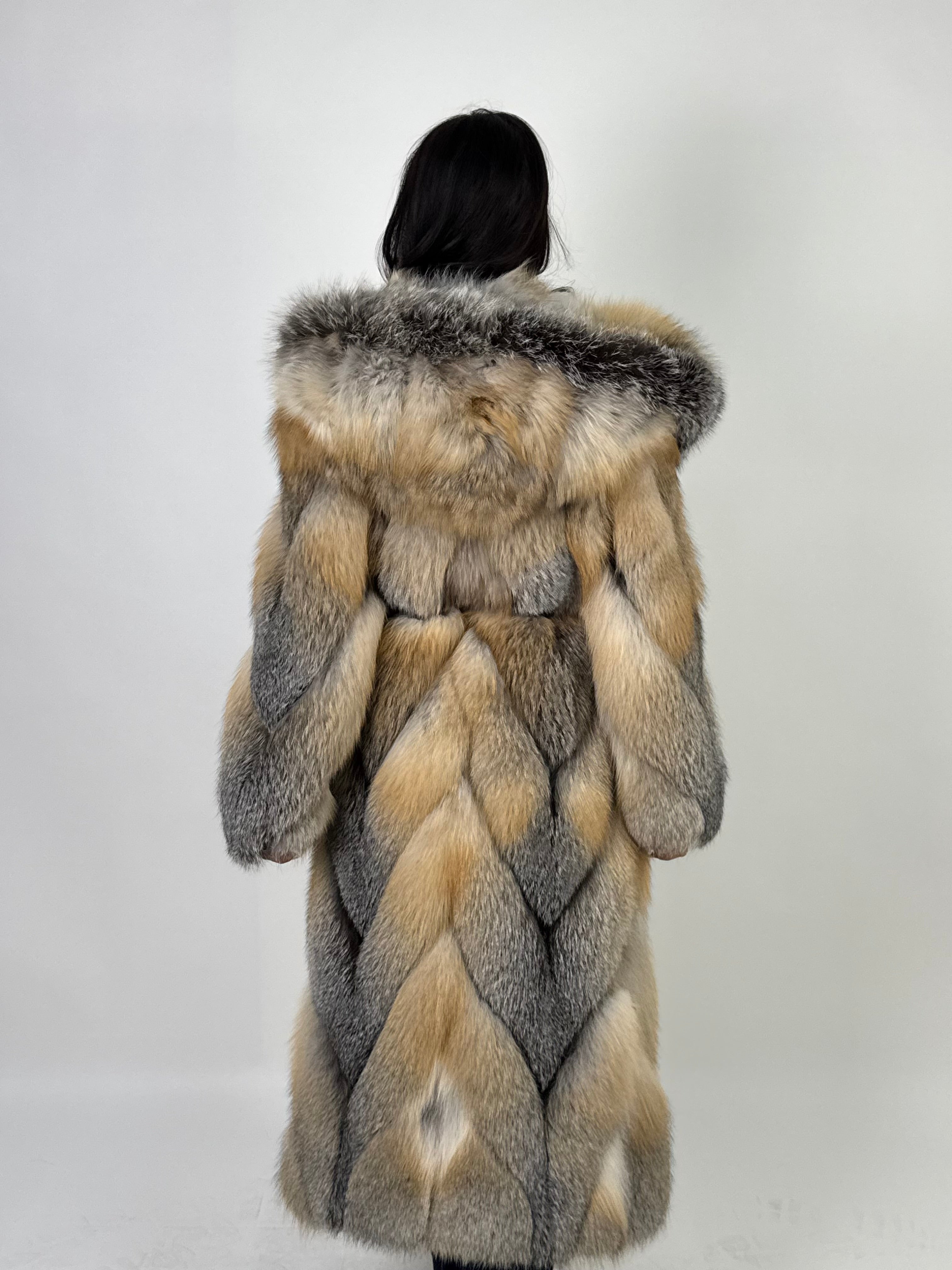 Cappotto Maya in volpe golden