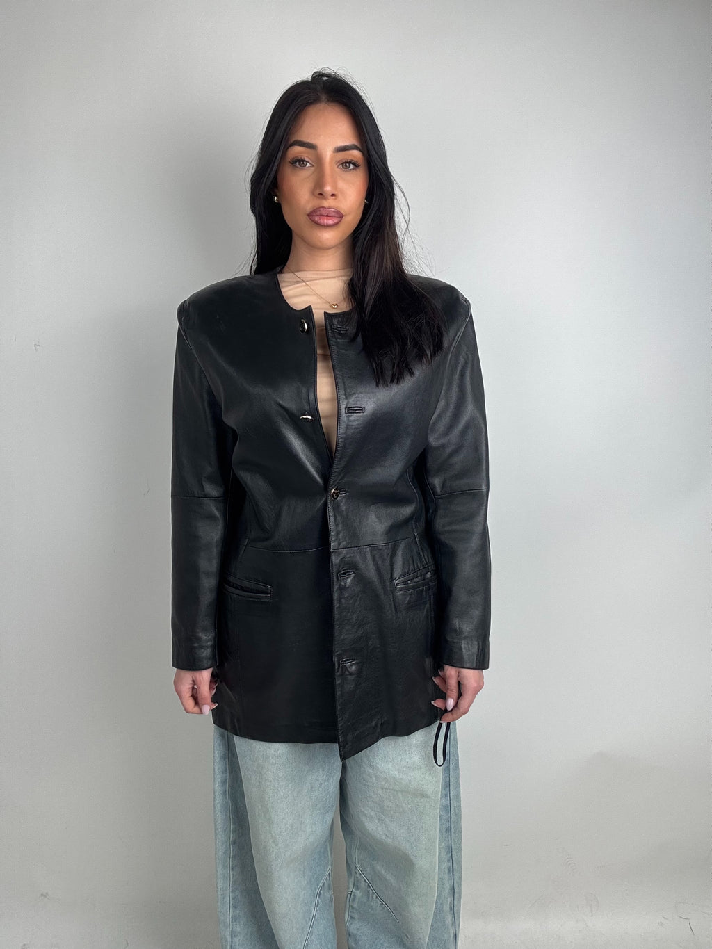 Giacca in pelle N4