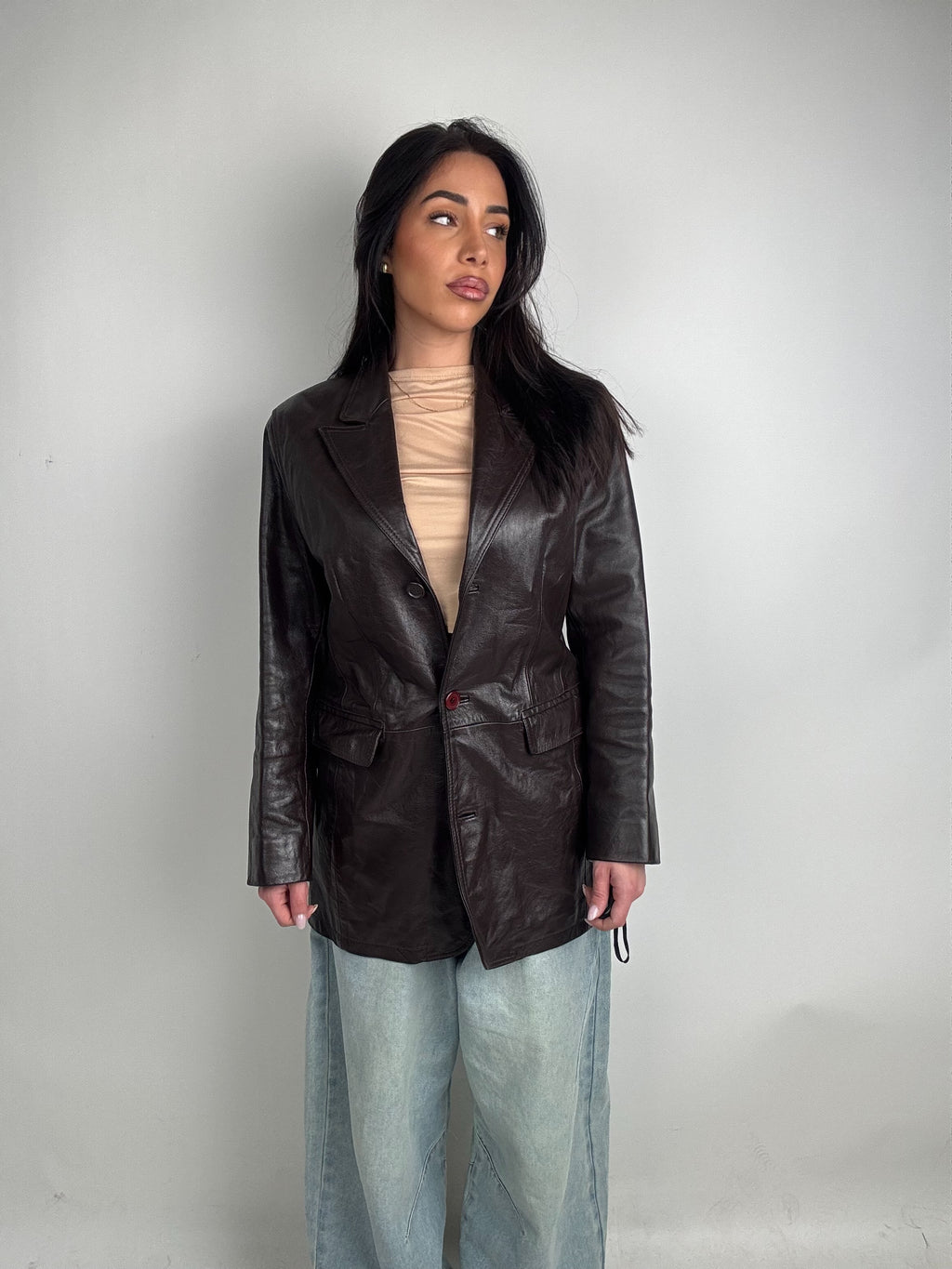 Giacca in pelle N6