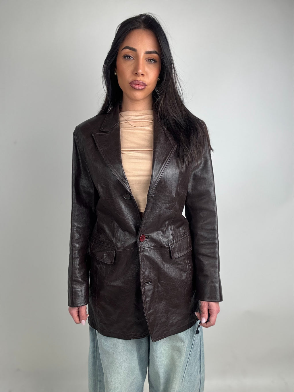 Giacca in pelle N6