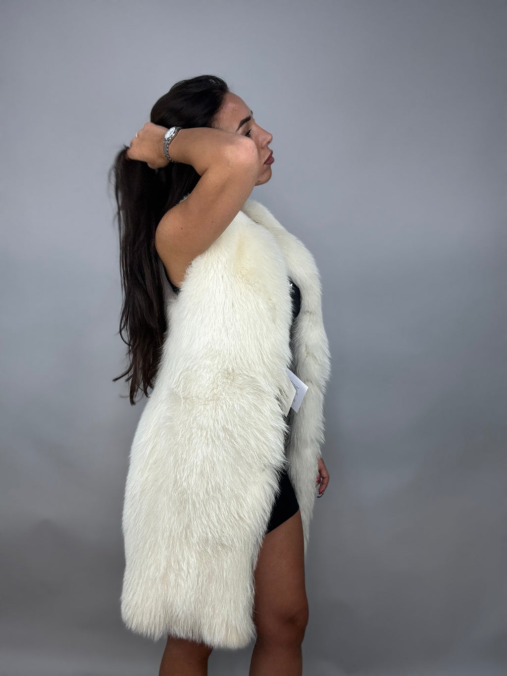 Smanicato in volpe polare