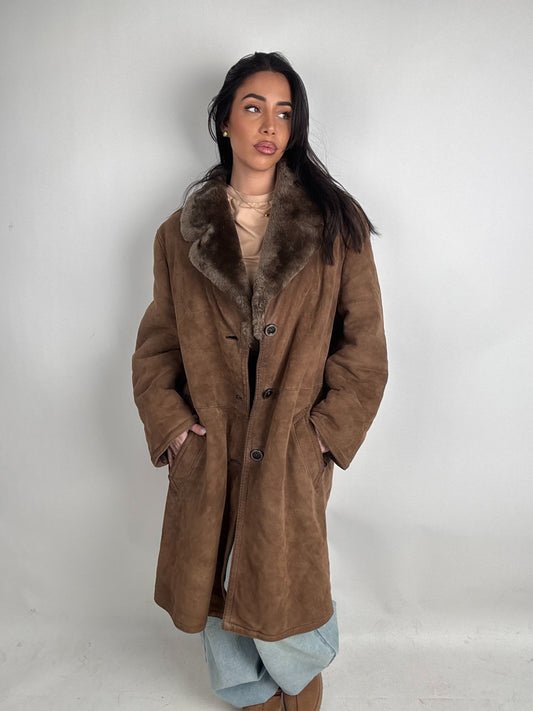 Shearling coat N216