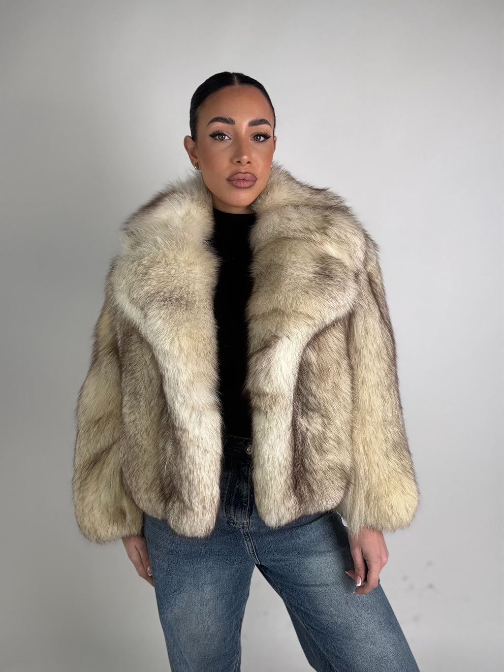 Mink Bomber Jacket