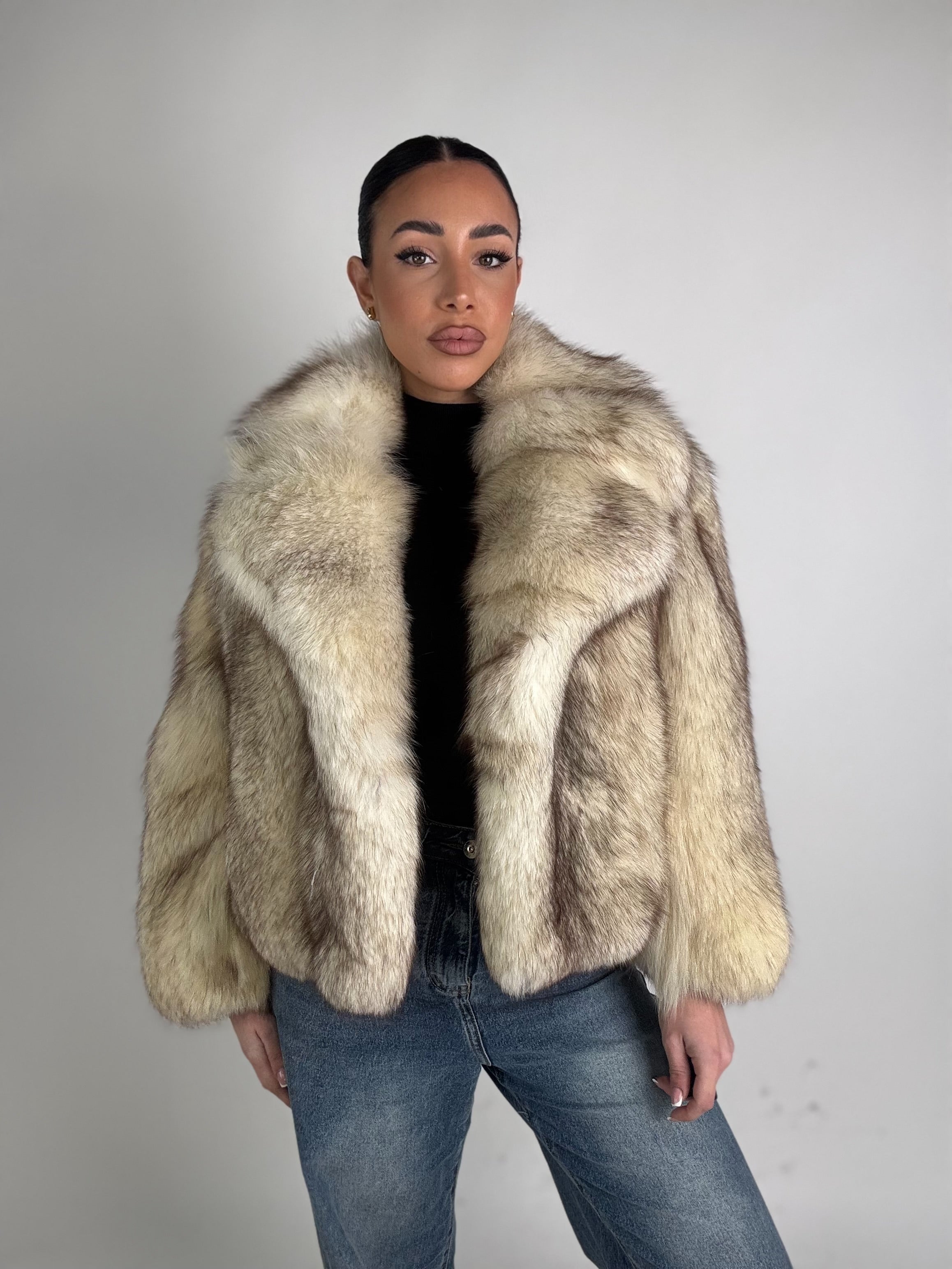 Mink Bomber Jacket