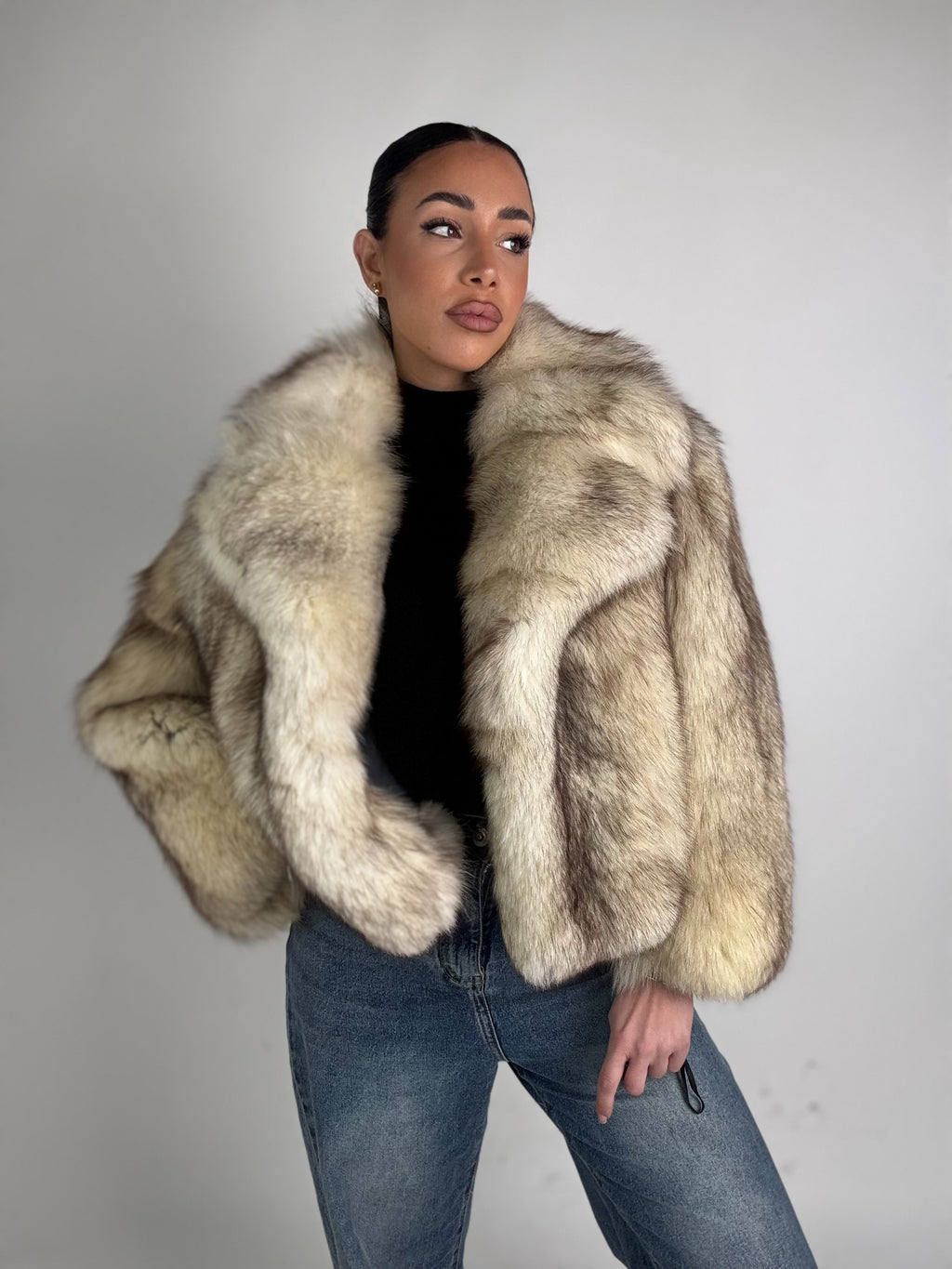 Mink Bomber Jacket