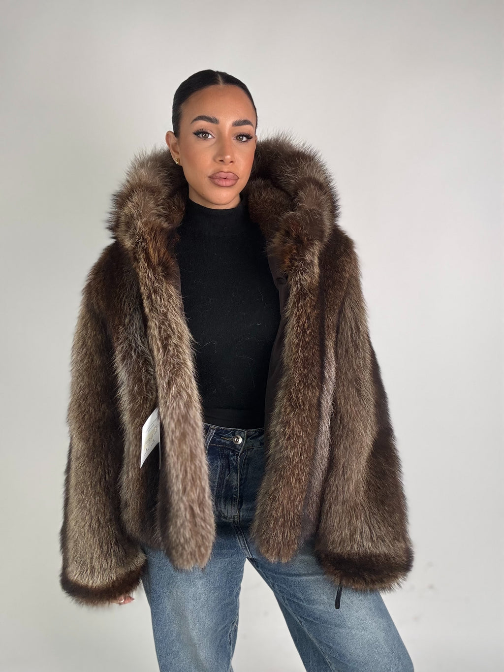 Mink Bomber Jacket