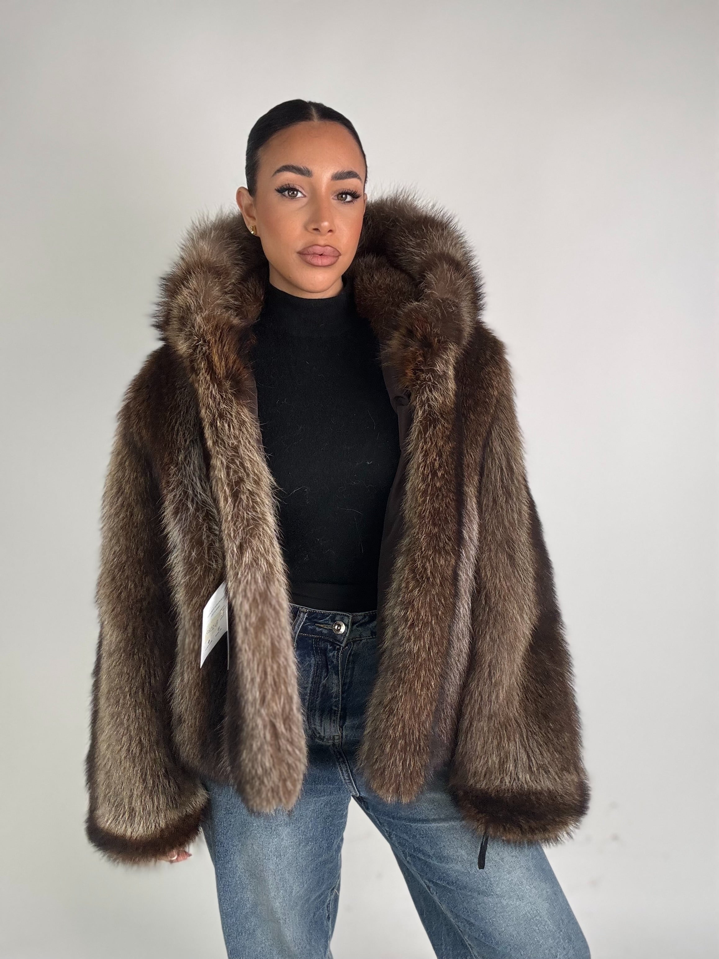 Mink Bomber Jacket