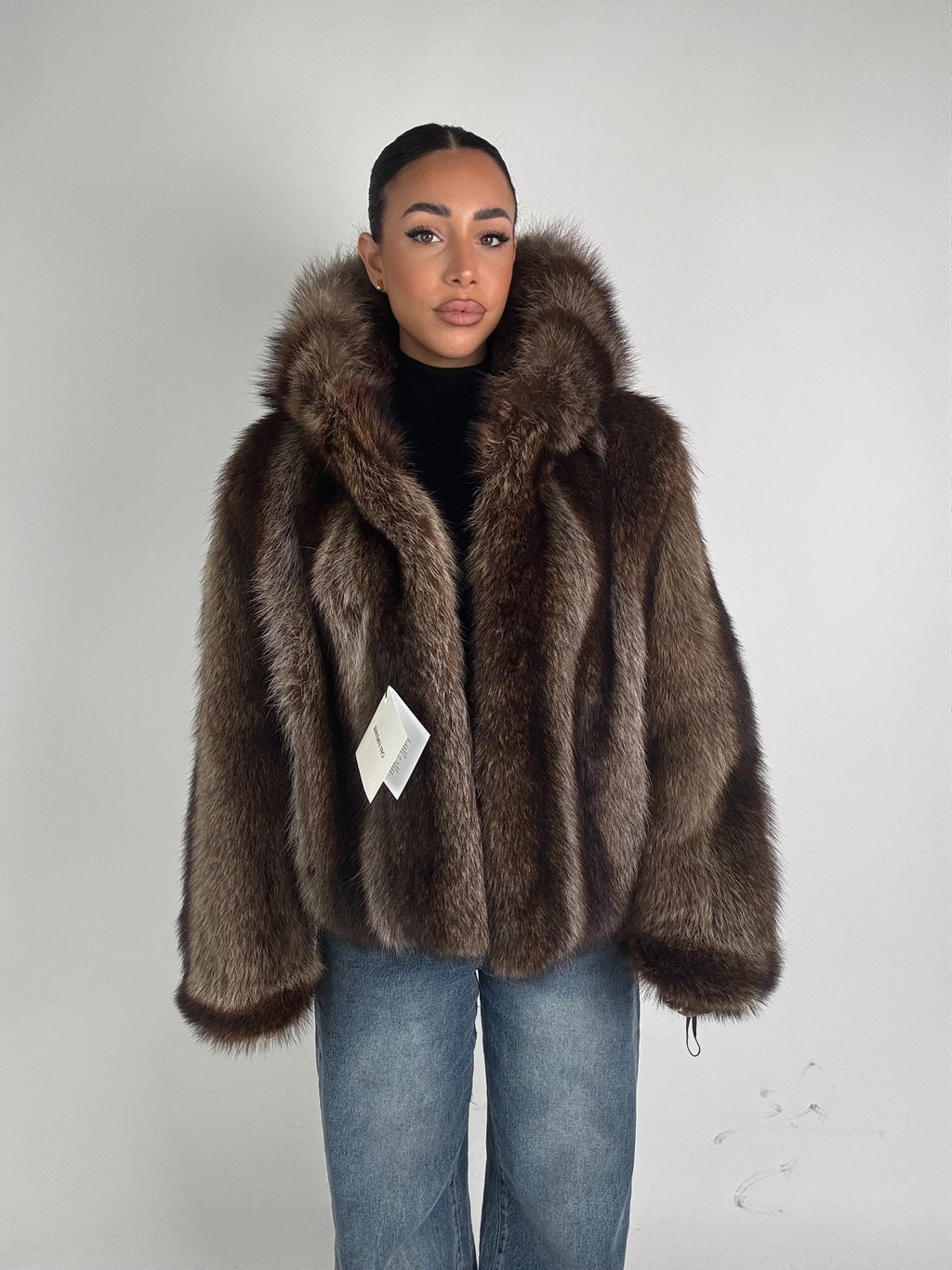 Mink Bomber Jacket