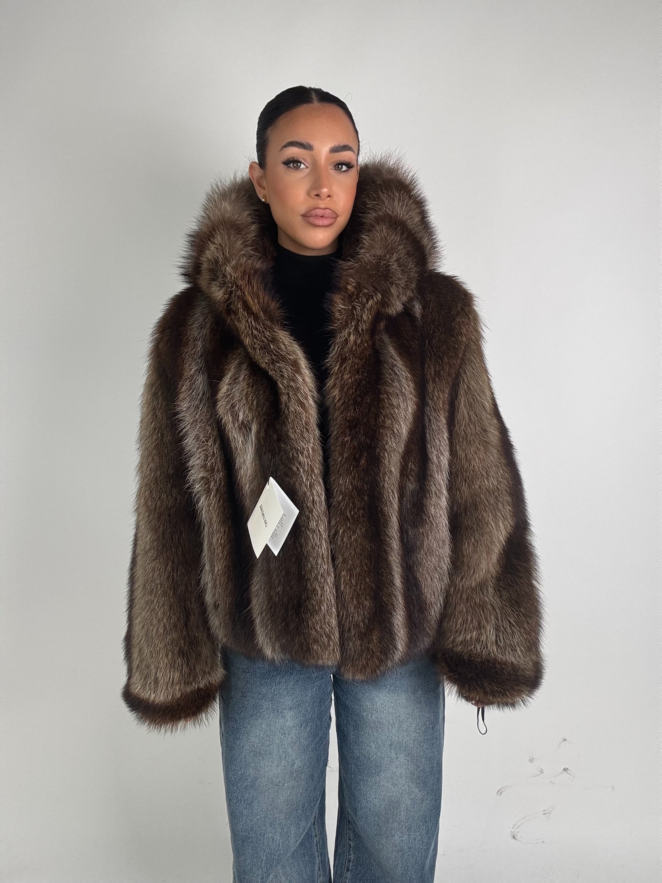 Mink Bomber Jacket