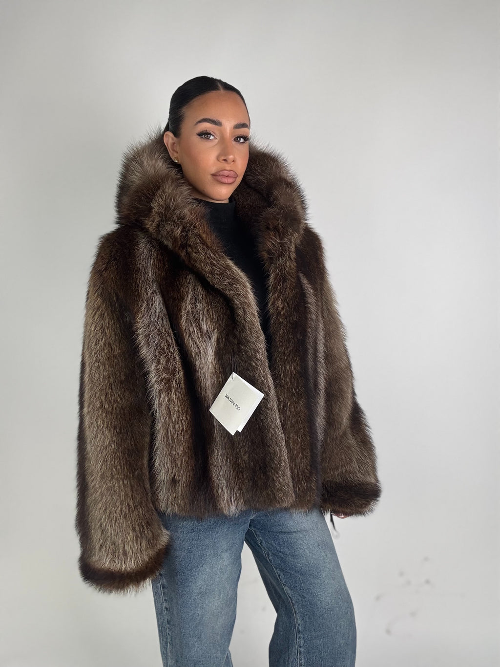 Mink Bomber Jacket