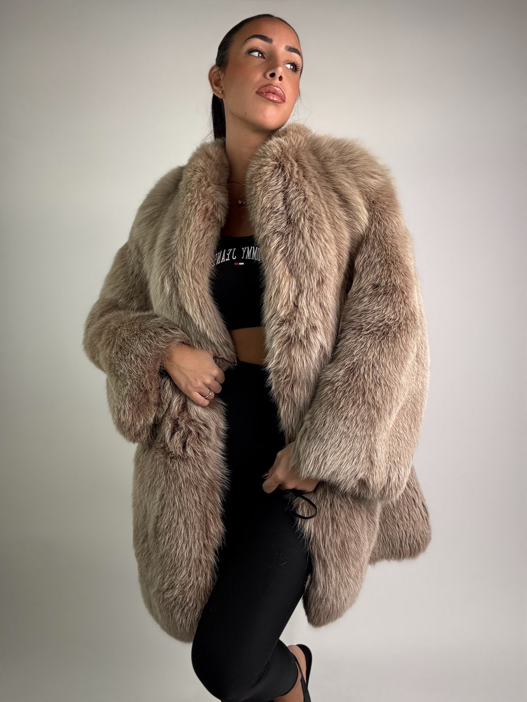 Giacca in volpe N924