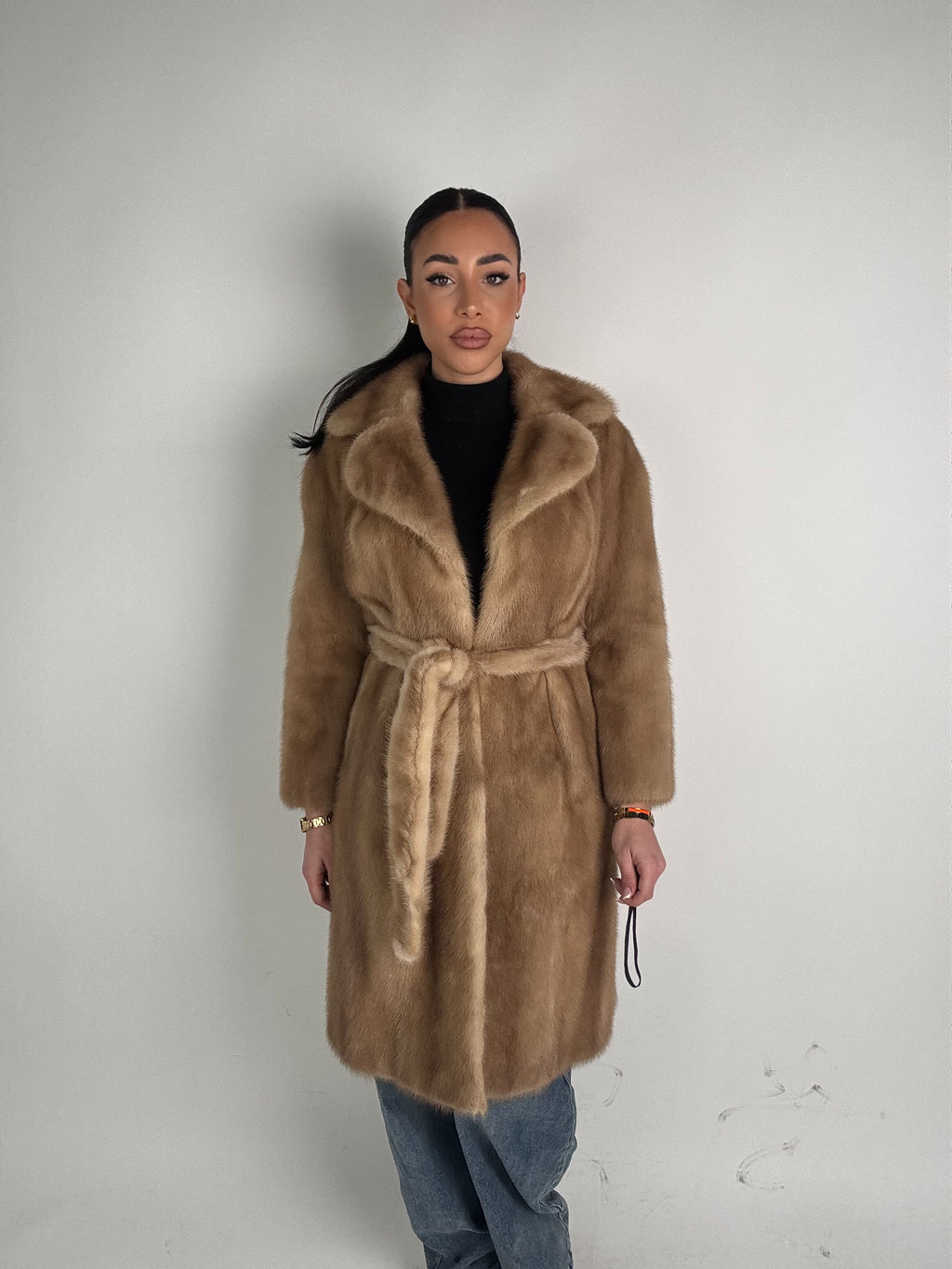 Cappotto in visone N484