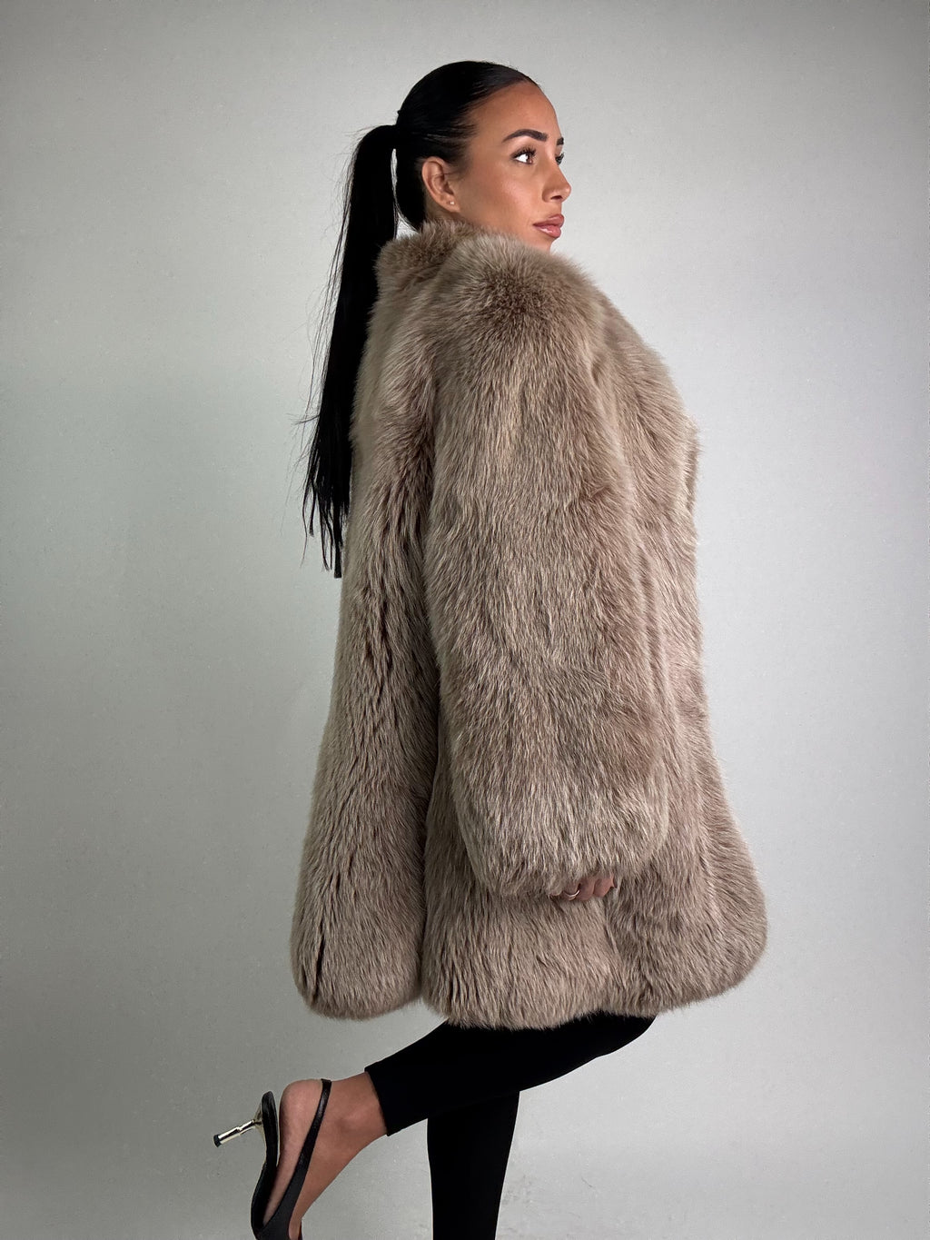 Giacca in volpe N924