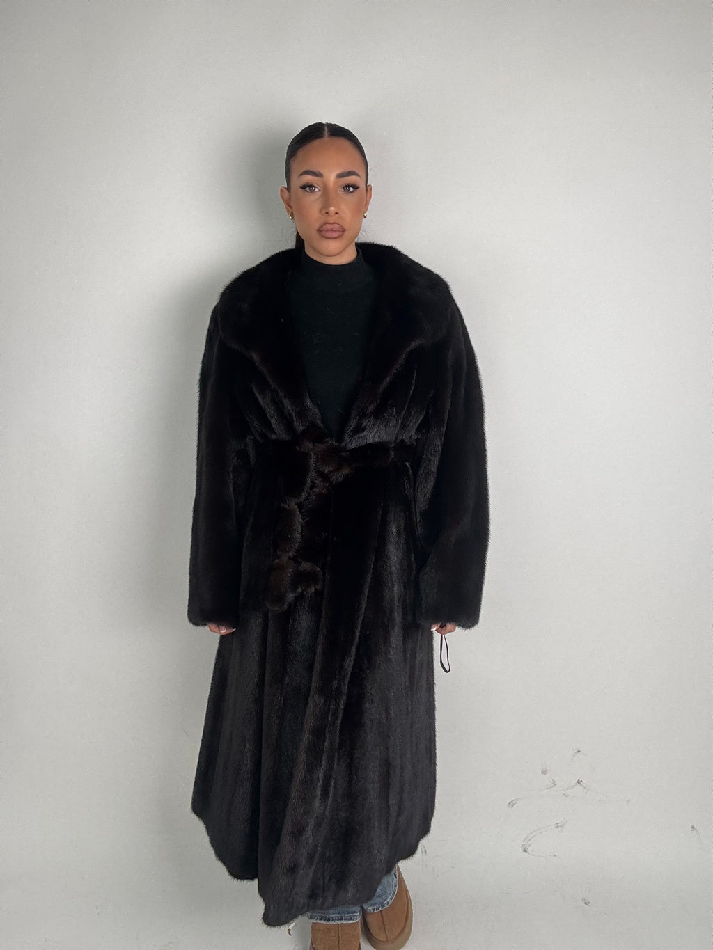 Cappotto in visone N485