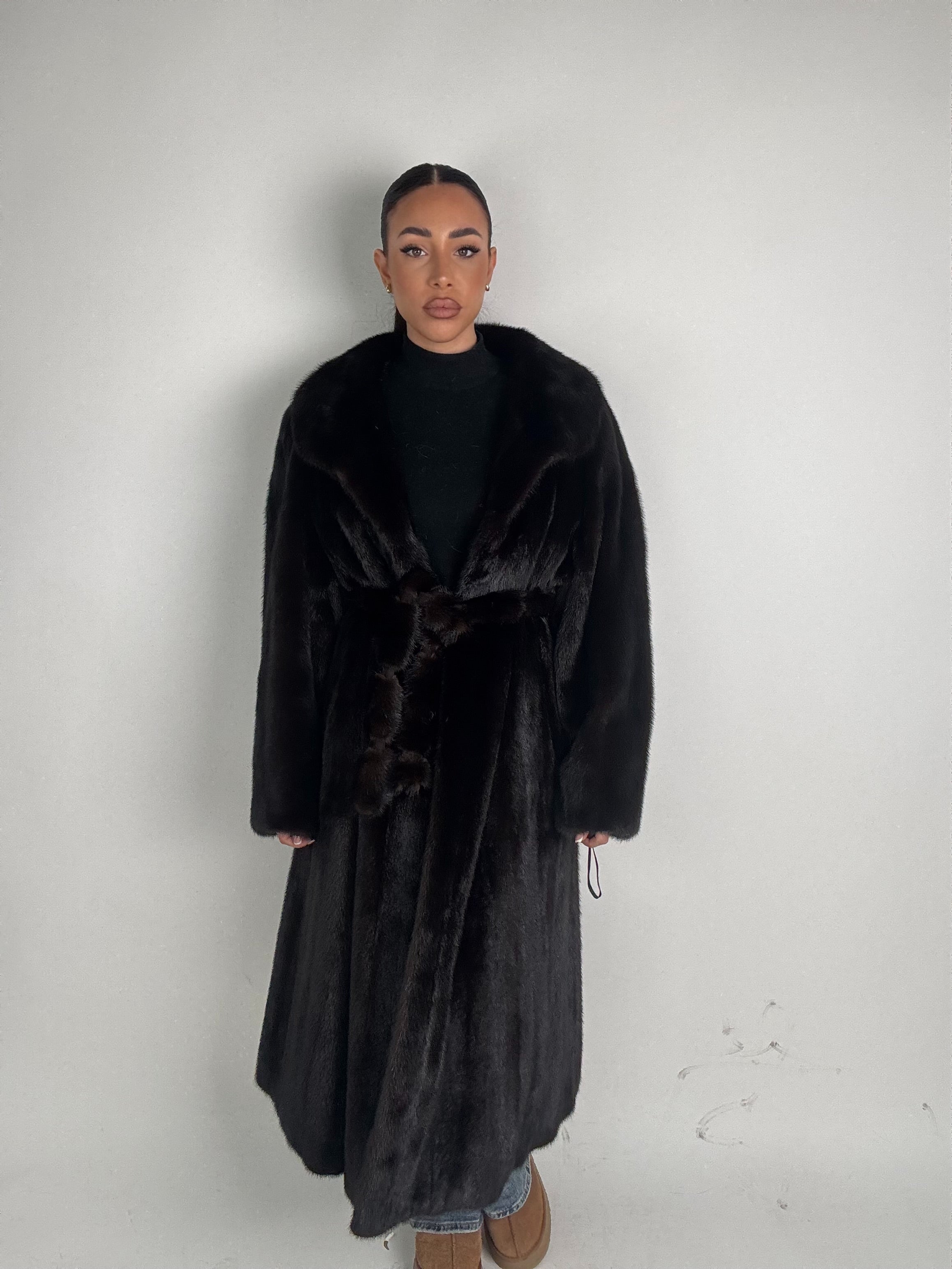 Cappotto in visone N485