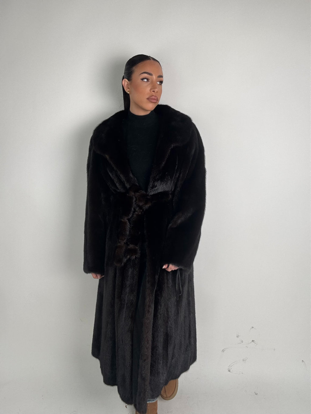 Cappotto in visone N485
