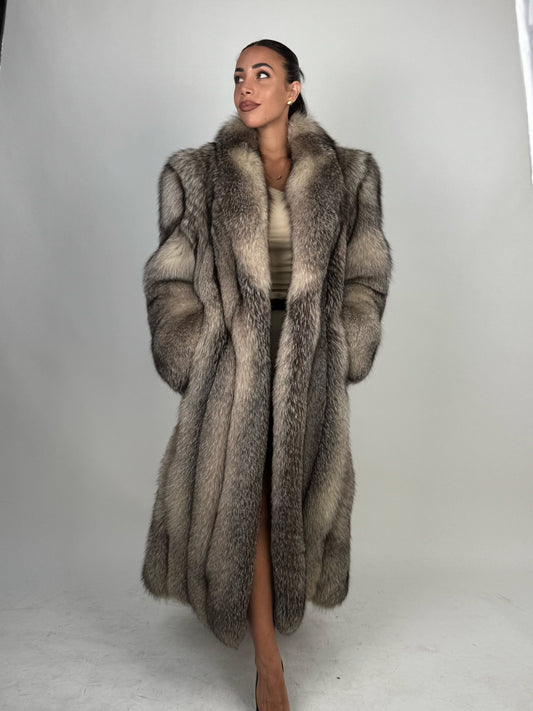 Cappotto in volpe frost N81