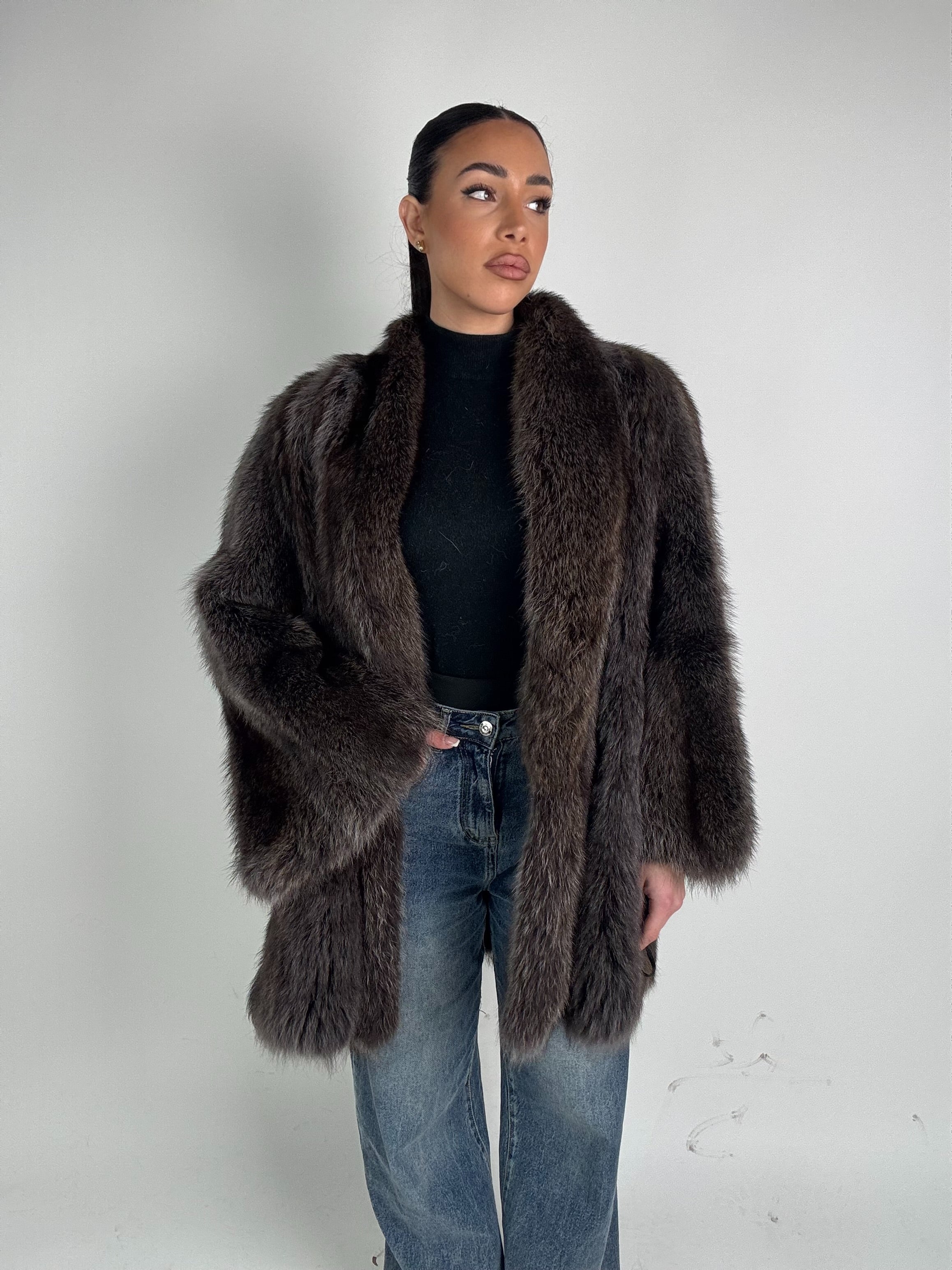 Cappotto in marmotta N449