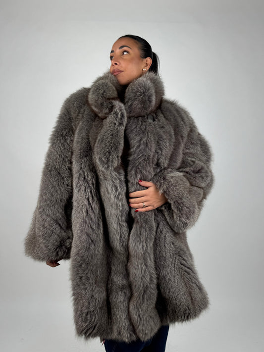 Giacca in volpe Fendi N764