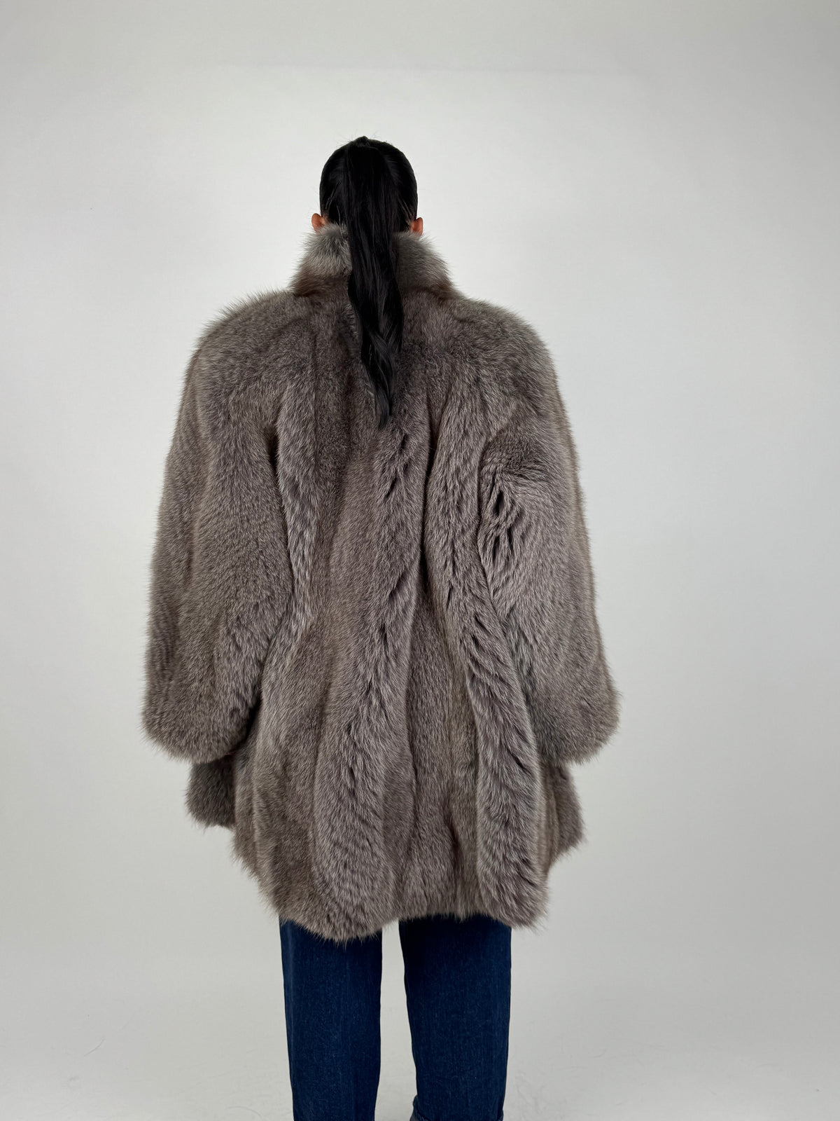 Giacca in volpe Fendi N764