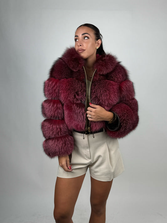 Bomber in volpe rubino N85