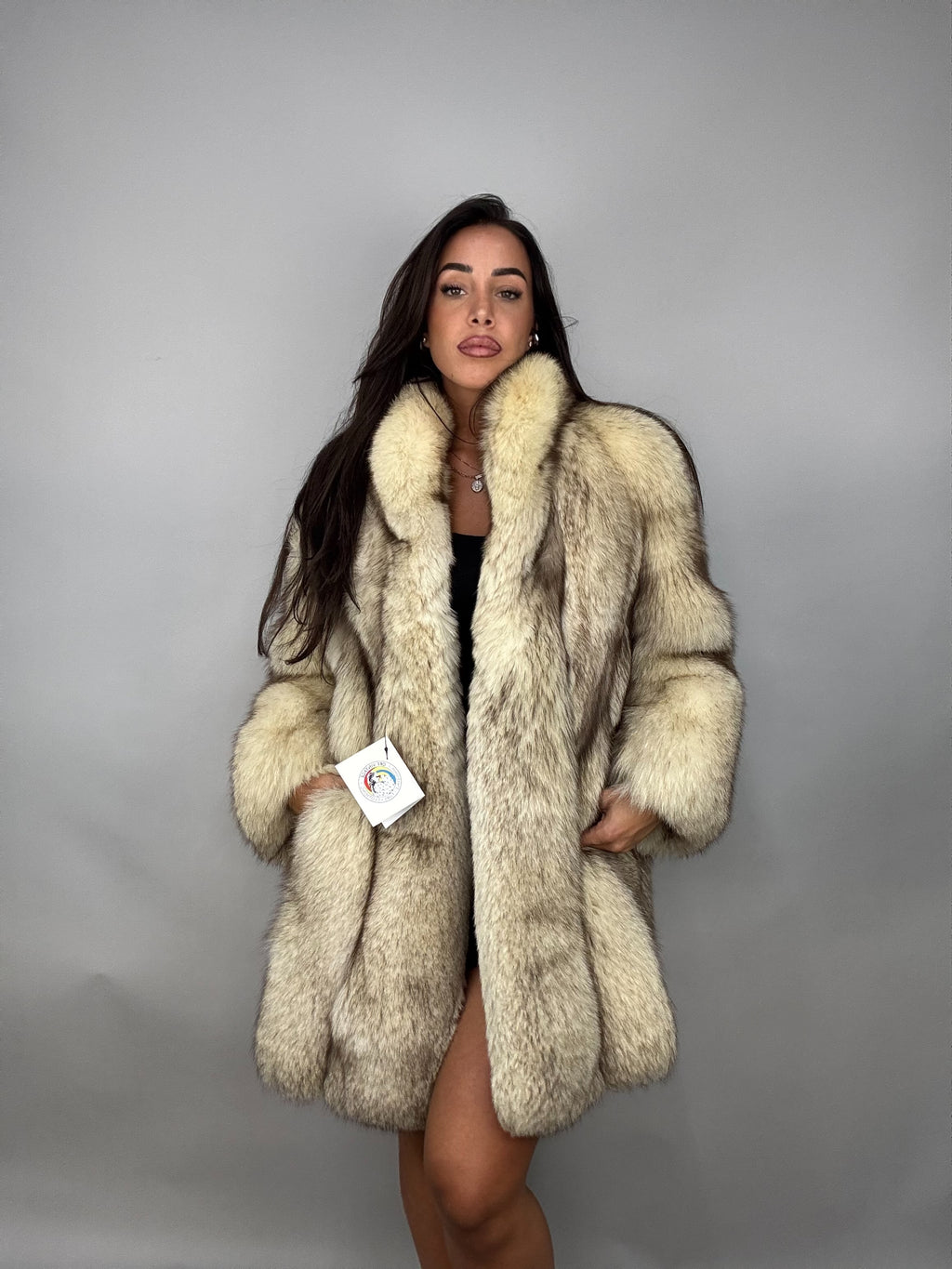 Giacca in volpe della groenlandia