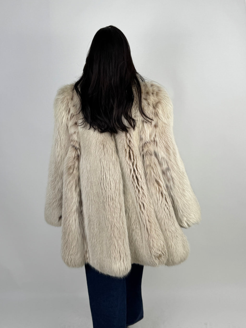 Giacca in volpe linciata N650