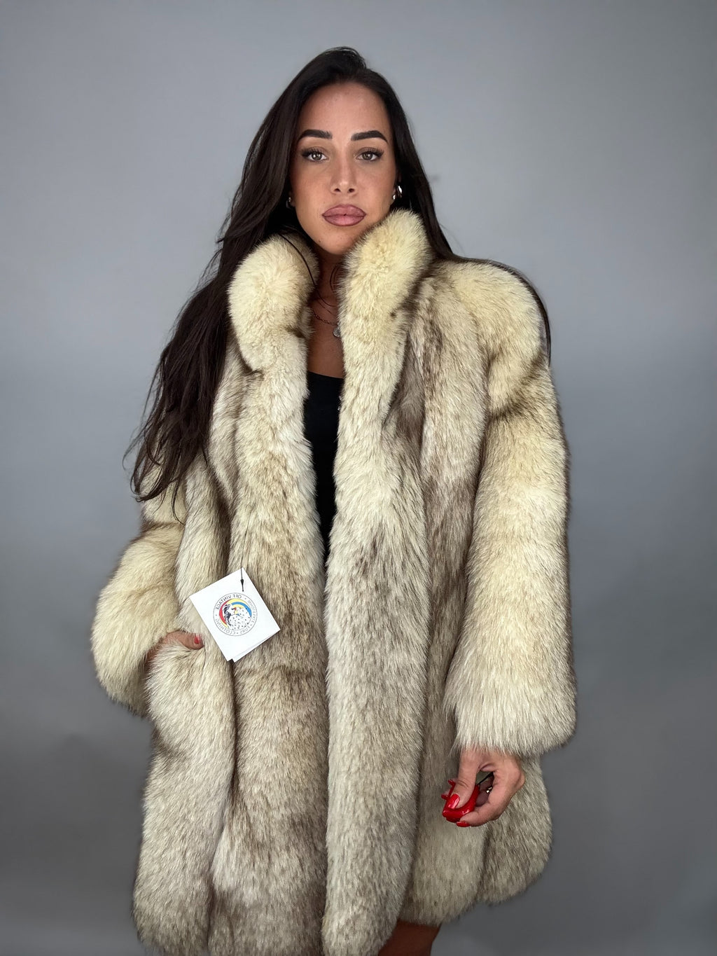 Giacca in volpe della groenlandia