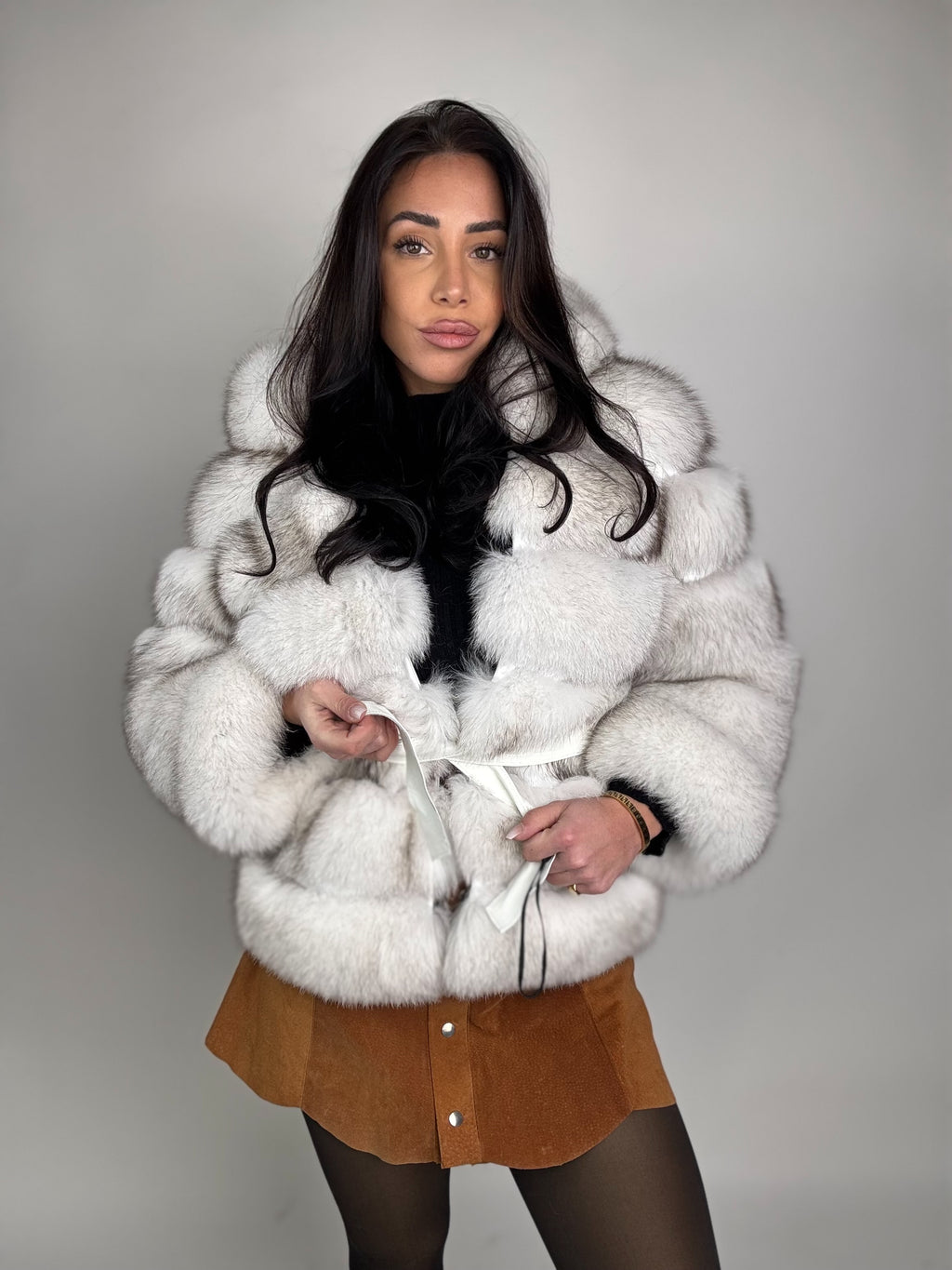 Mink Bomber Jacket