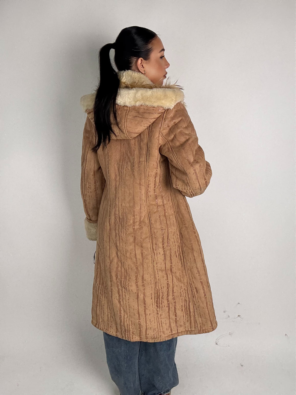 Shearling coat N207