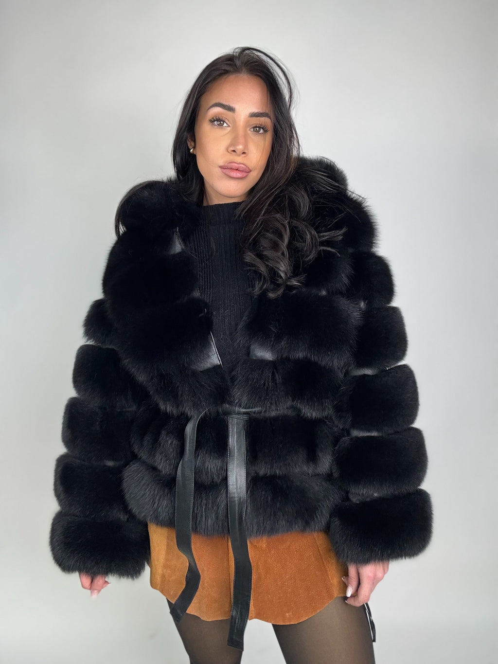 Mink Bomber Jacket