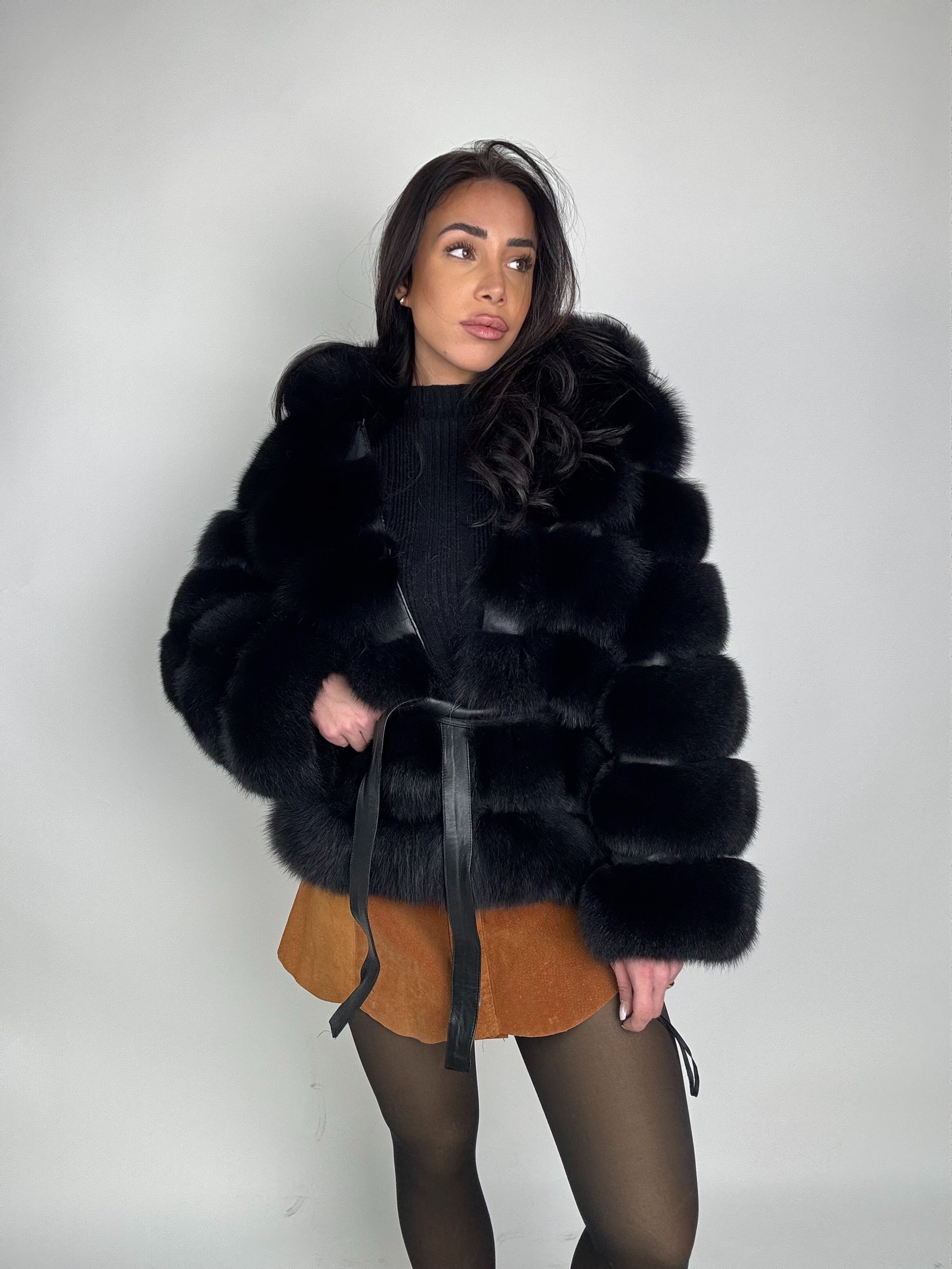 Mink Bomber Jacket