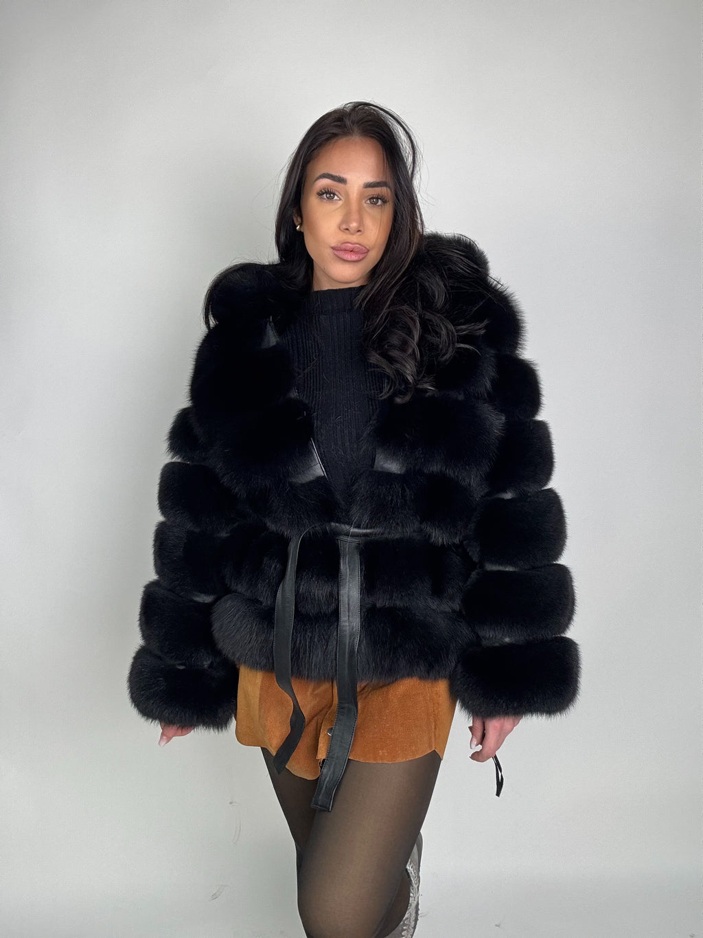 Mink Bomber Jacket