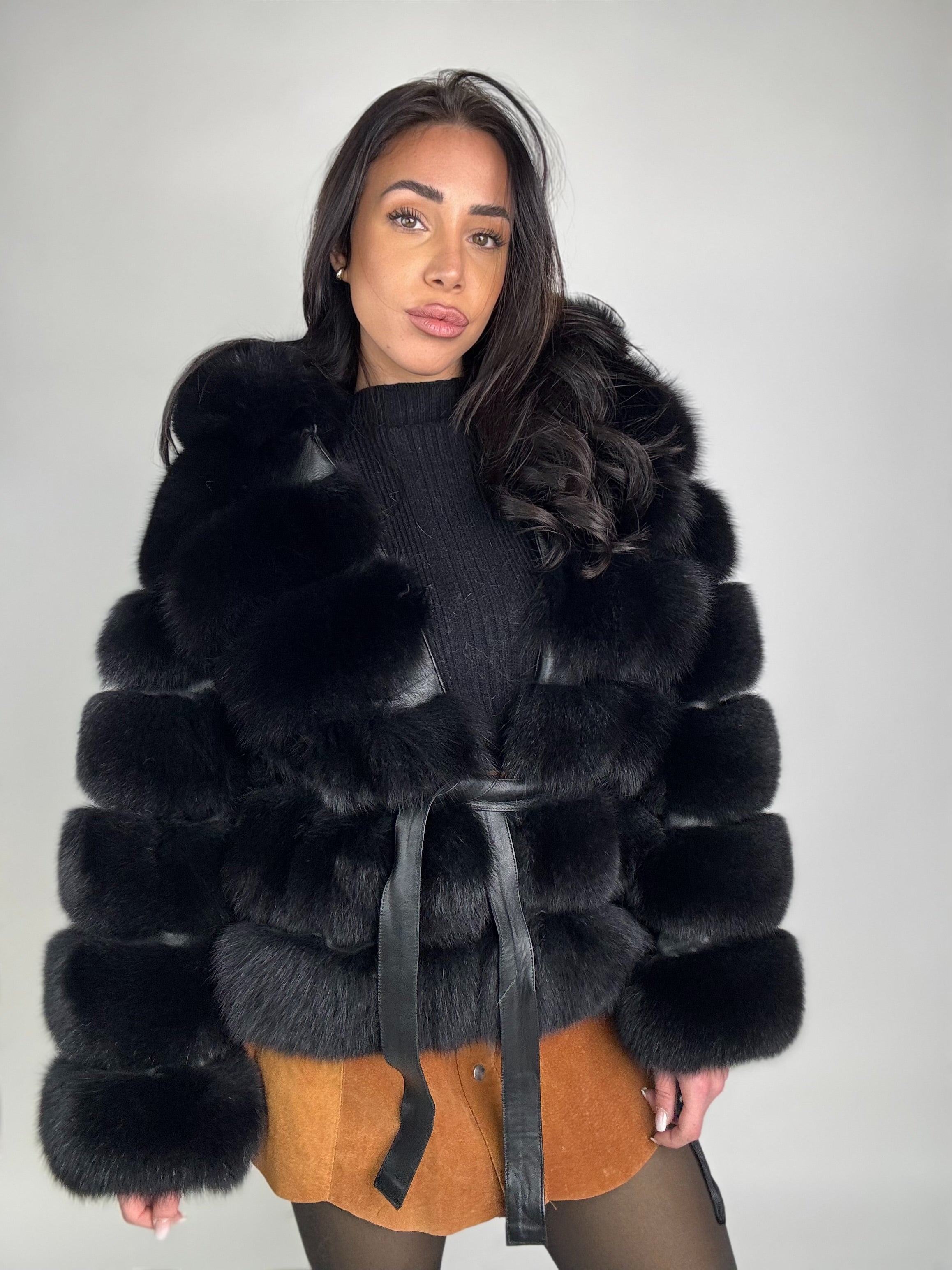 Mink Bomber Jacket
