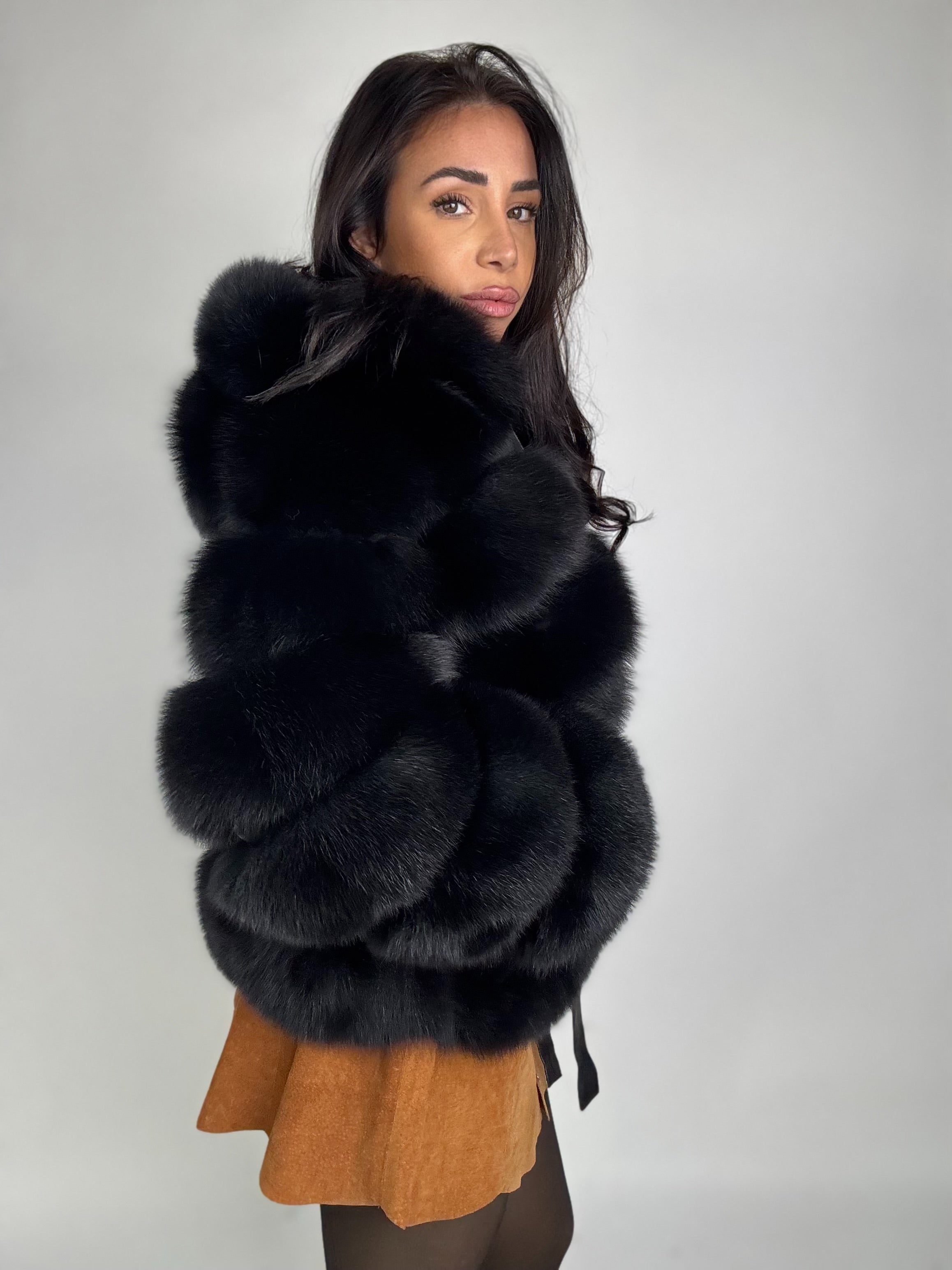 Mink Bomber Jacket