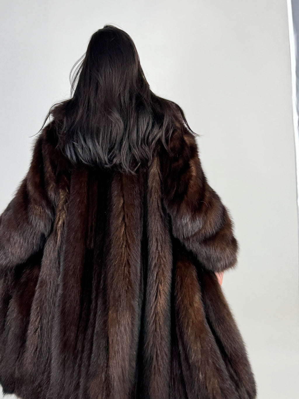 Cappotto in zibellino N652