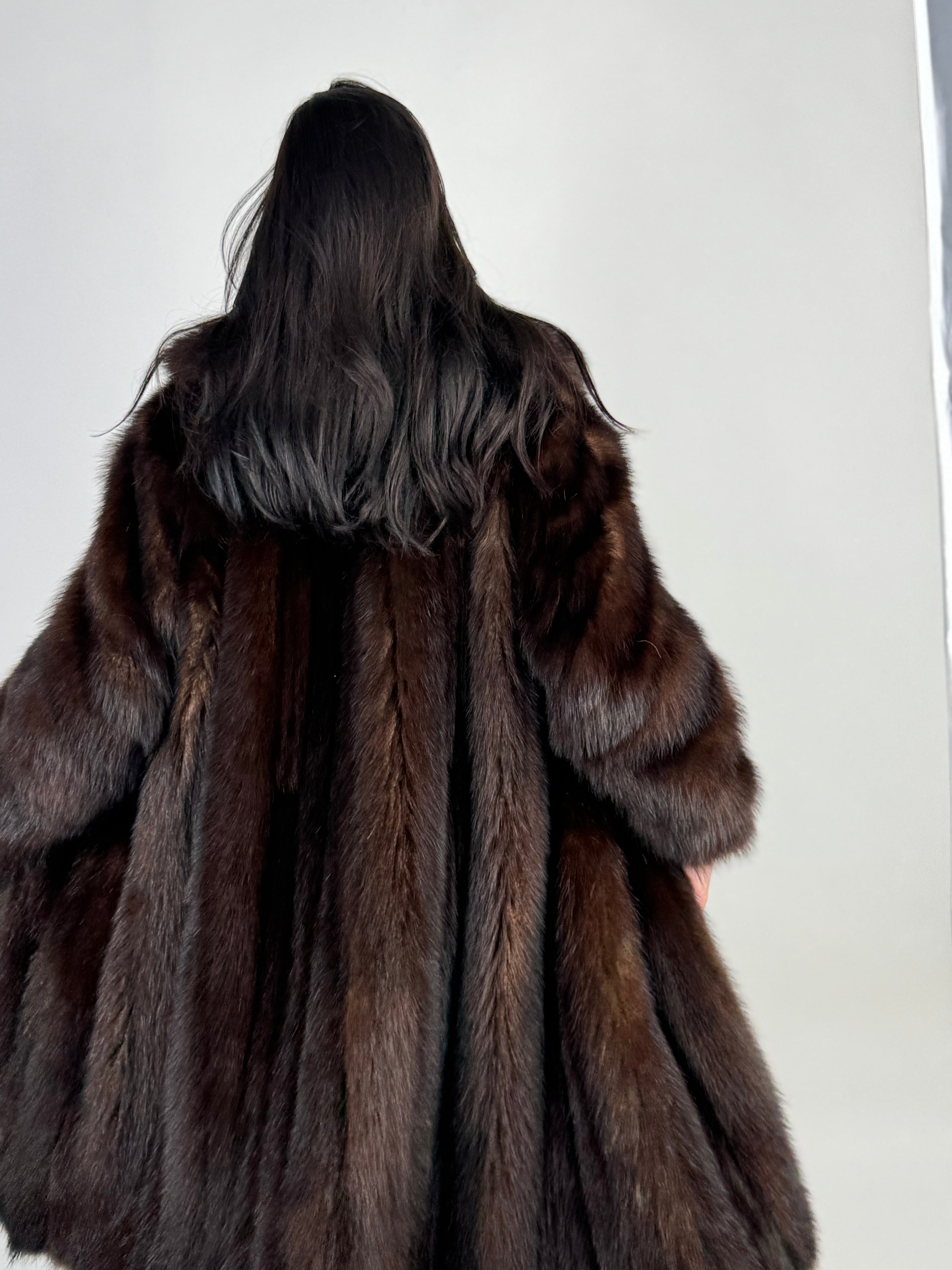 Cappotto in zibellino N652