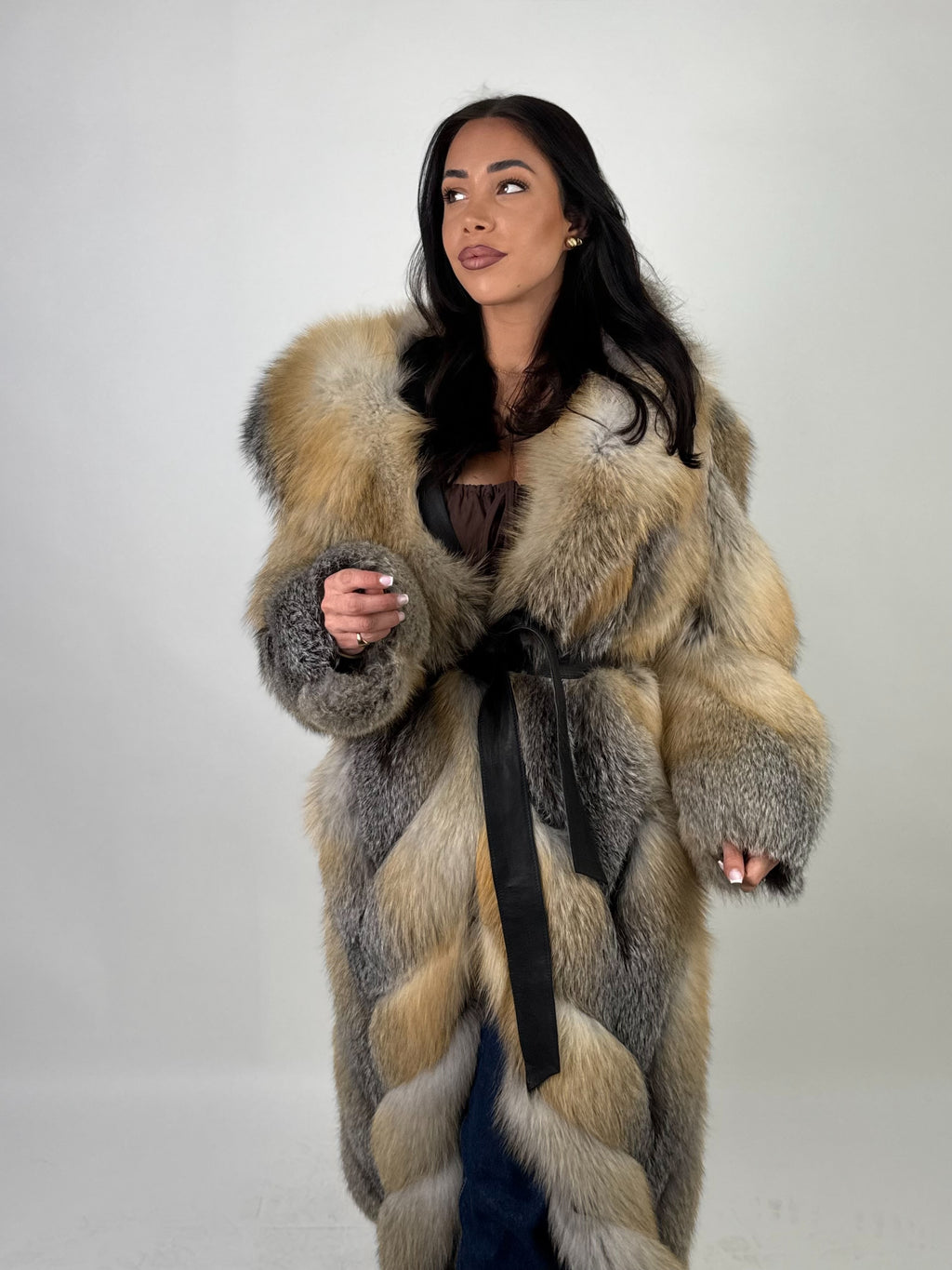 Cappotto Maya in volpe golden