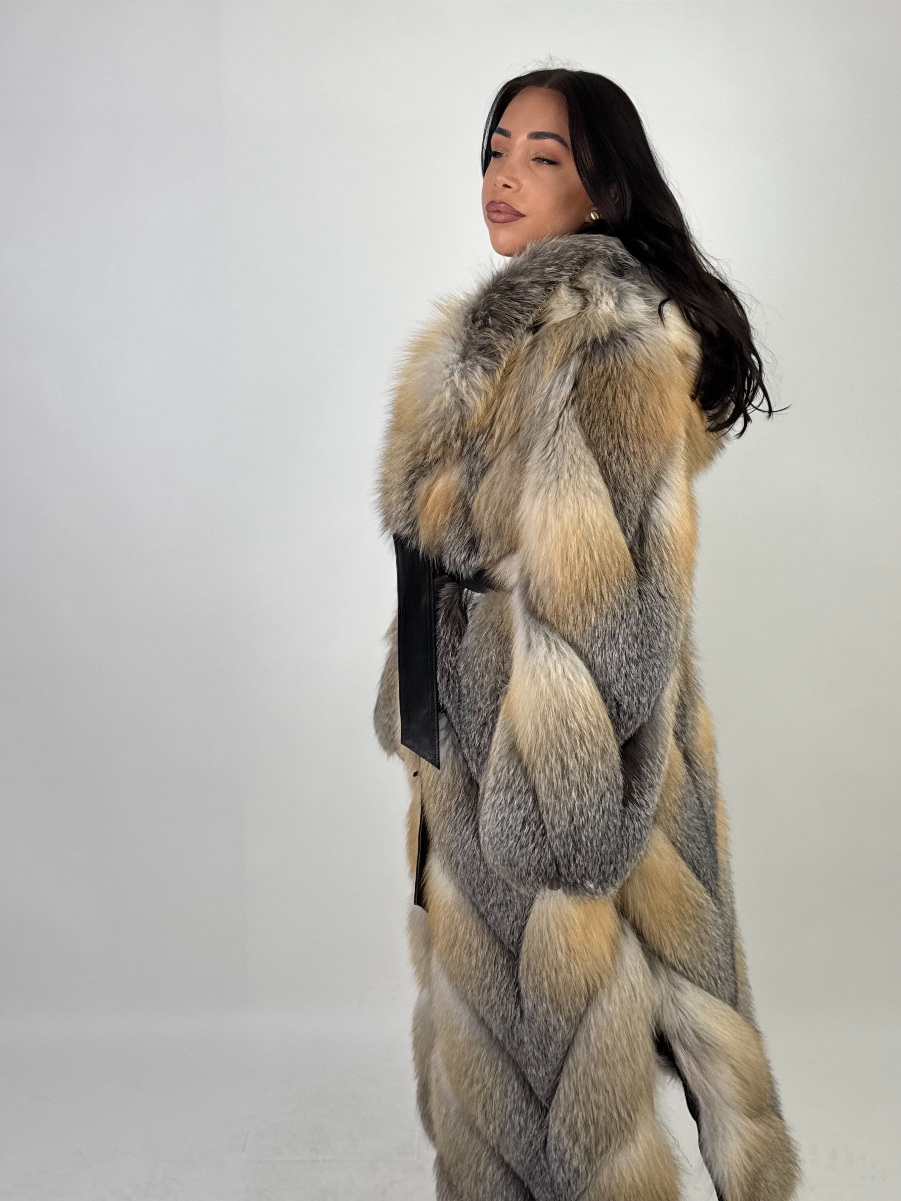 Cappotto Maya in volpe golden