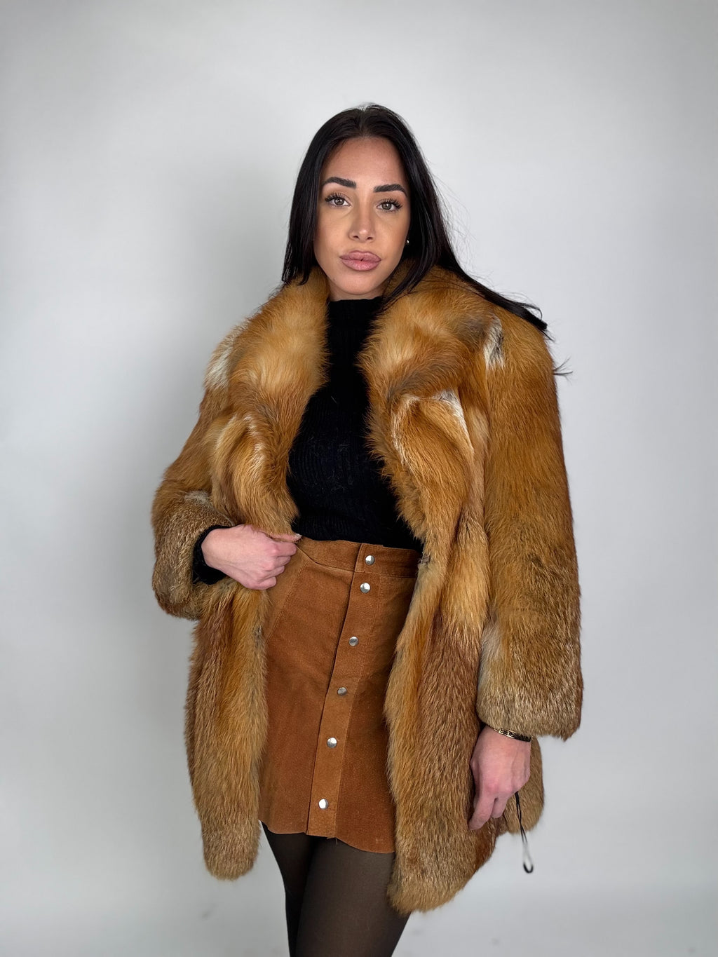 Mink Bomber Jacket