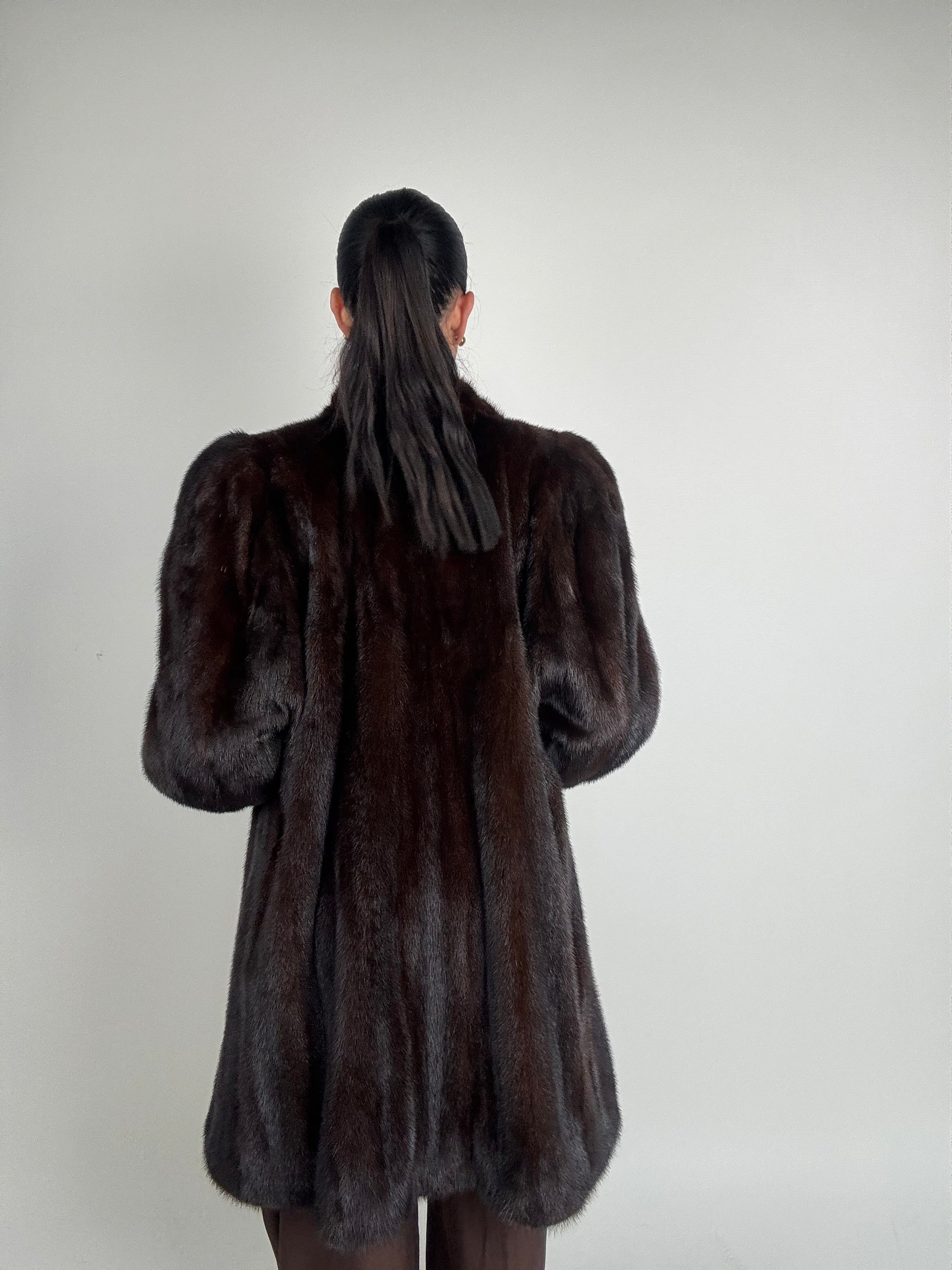 Cappotto in visone N597