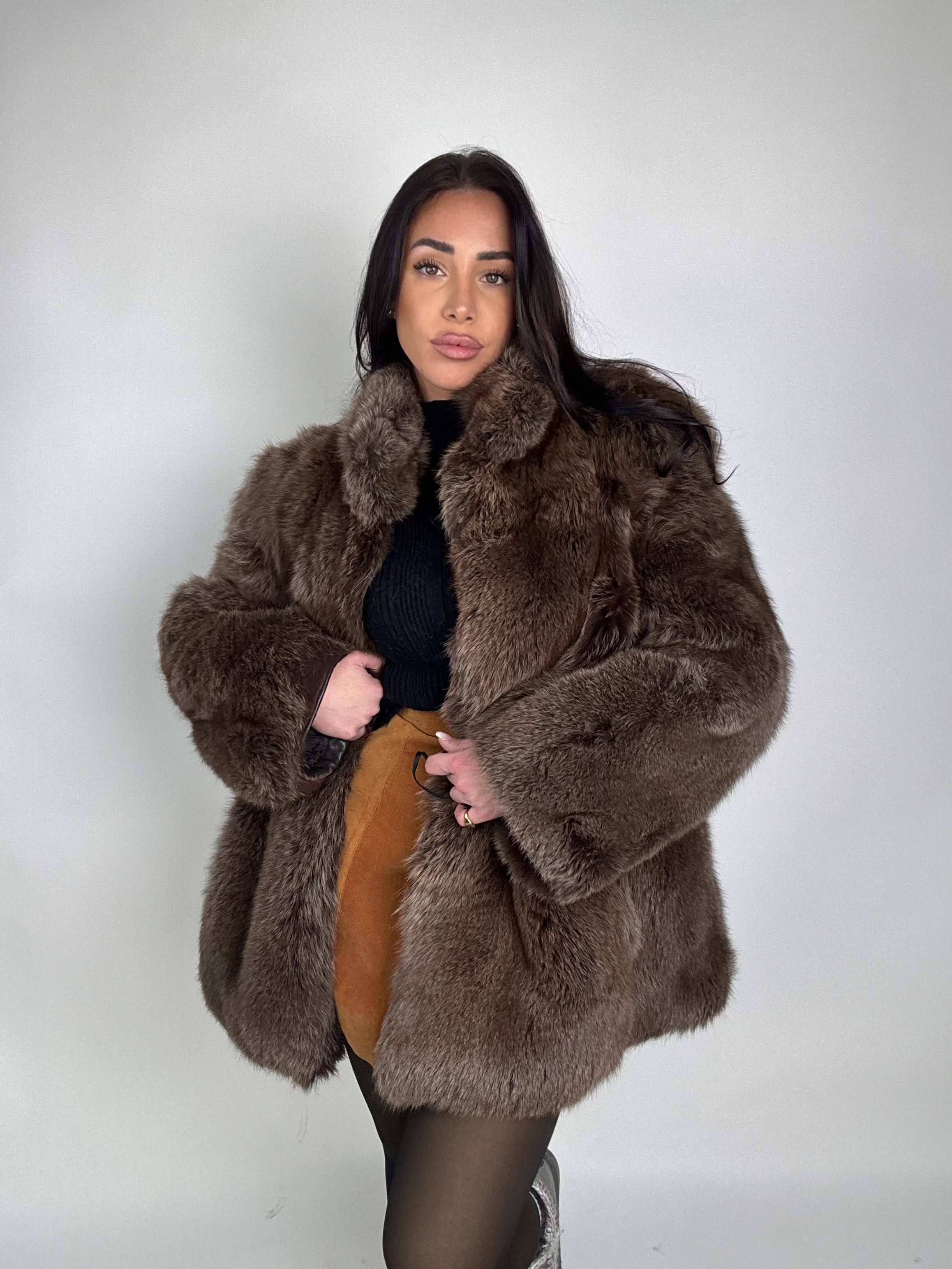 Mink Bomber Jacket