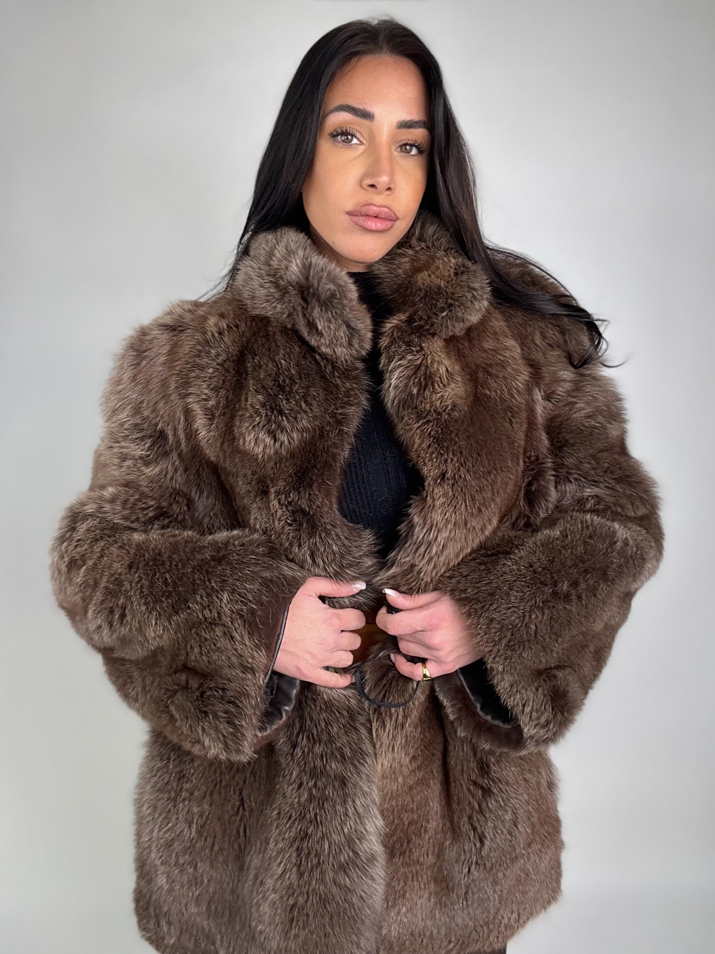 Mink Bomber Jacket