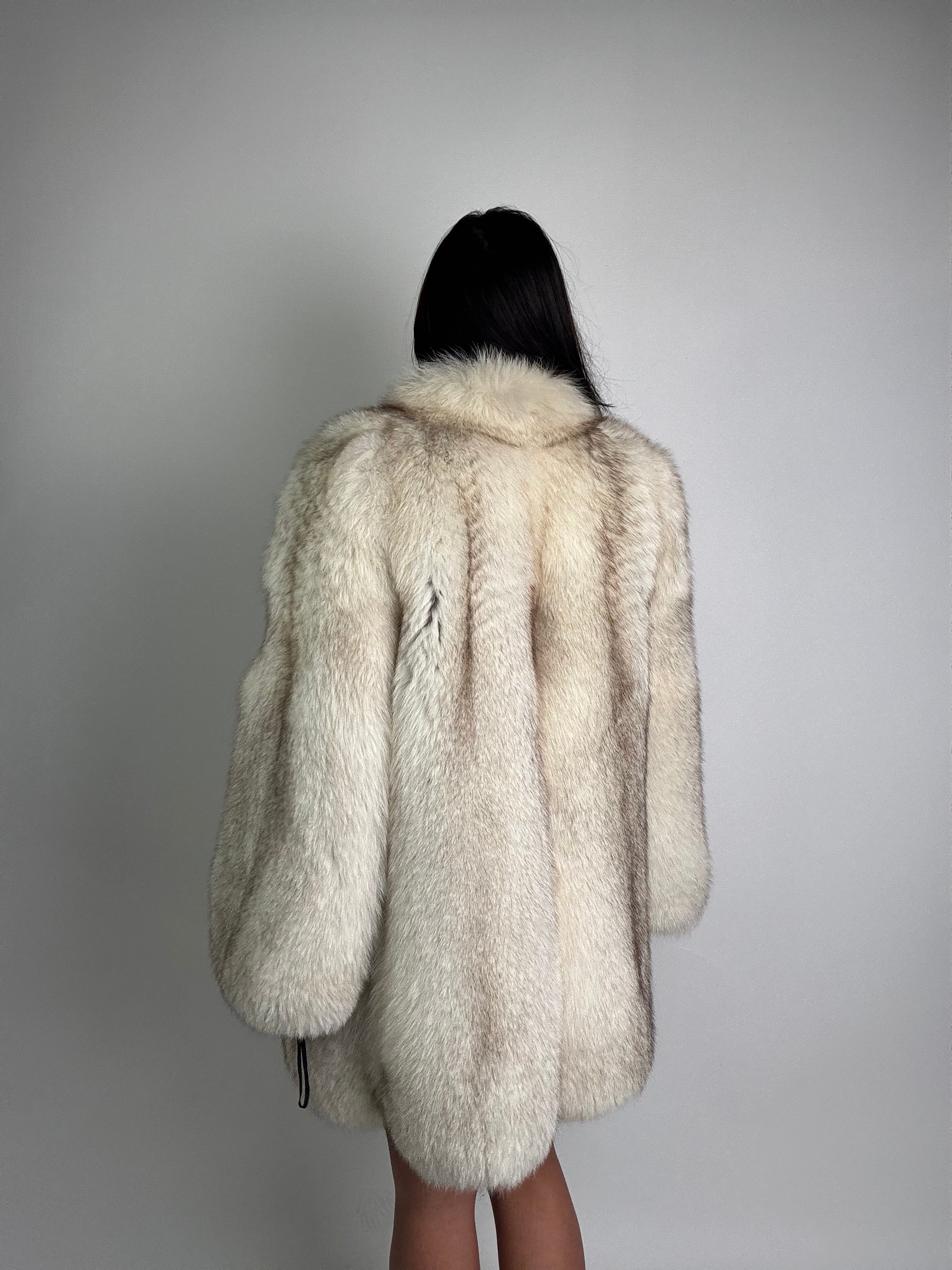 Giacca in volpe della groenlandia N928