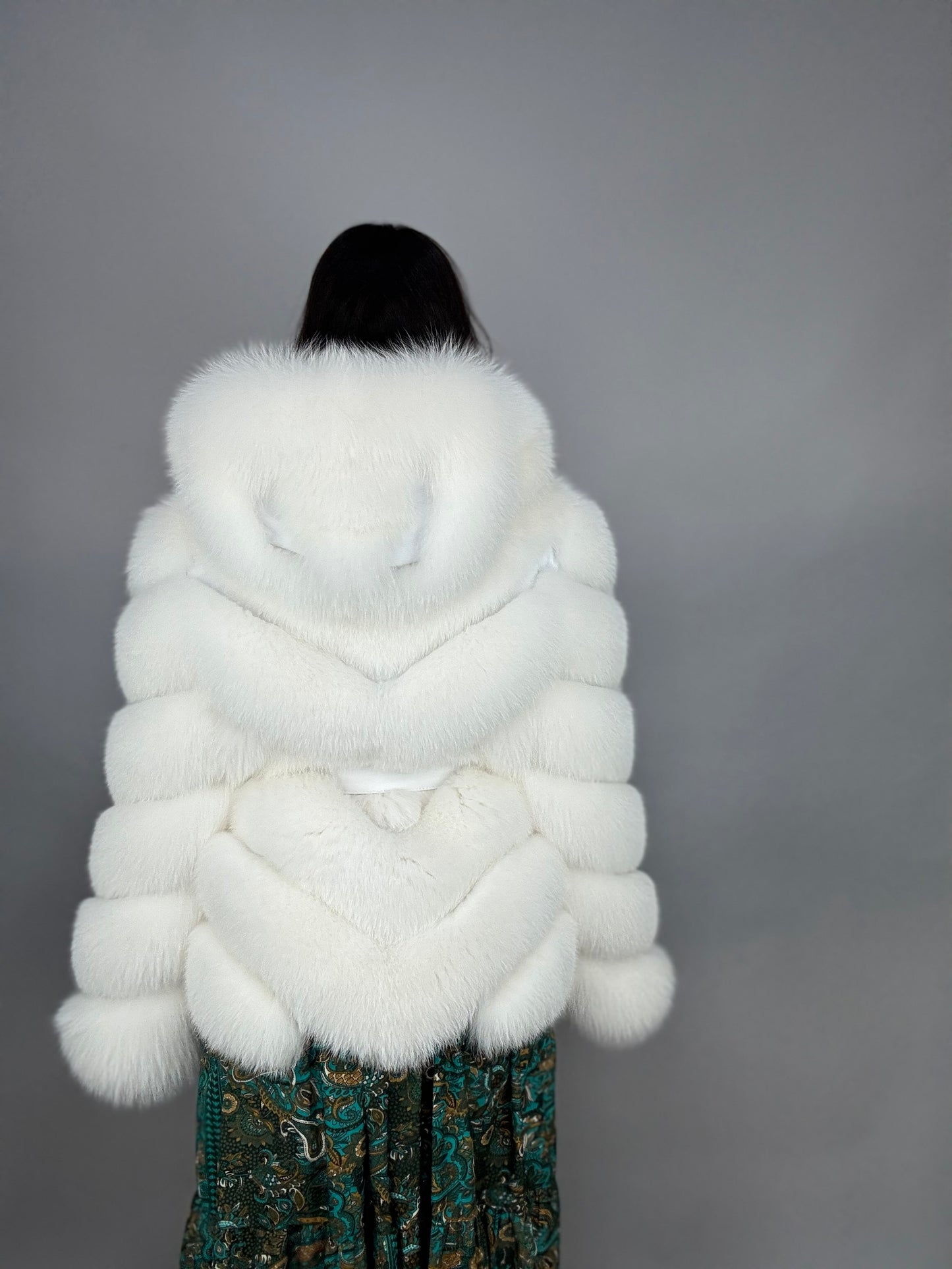 Polar fox jacket