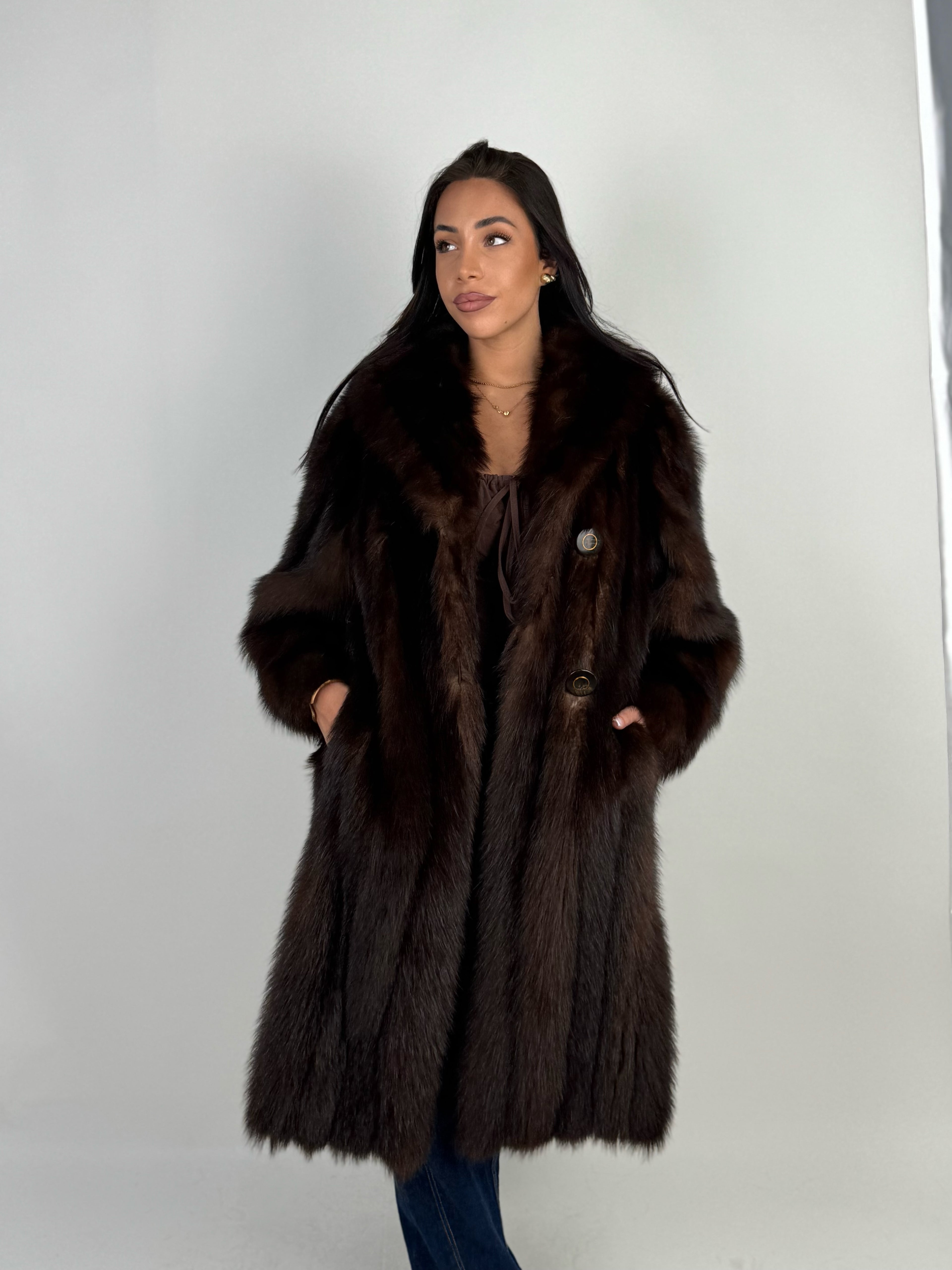 Cappotto in zibellino N652
