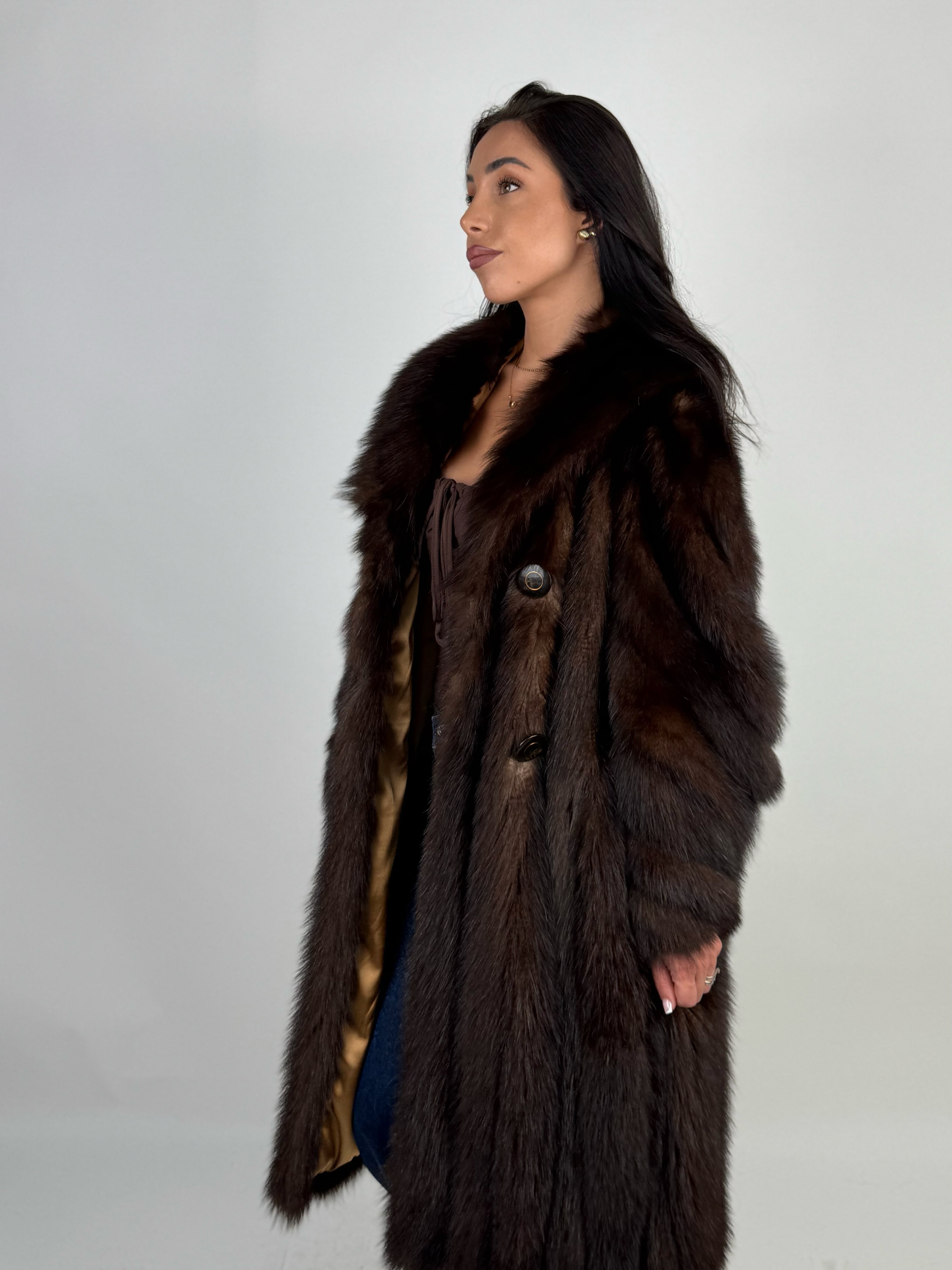 Cappotto in zibellino N652