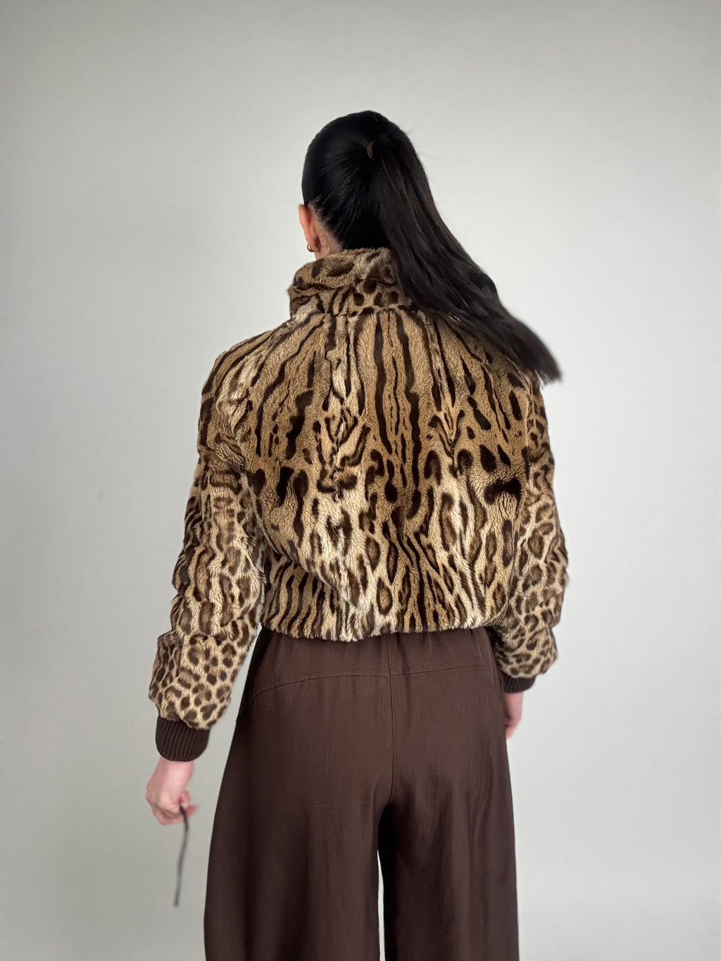 Mink Bomber Jacket