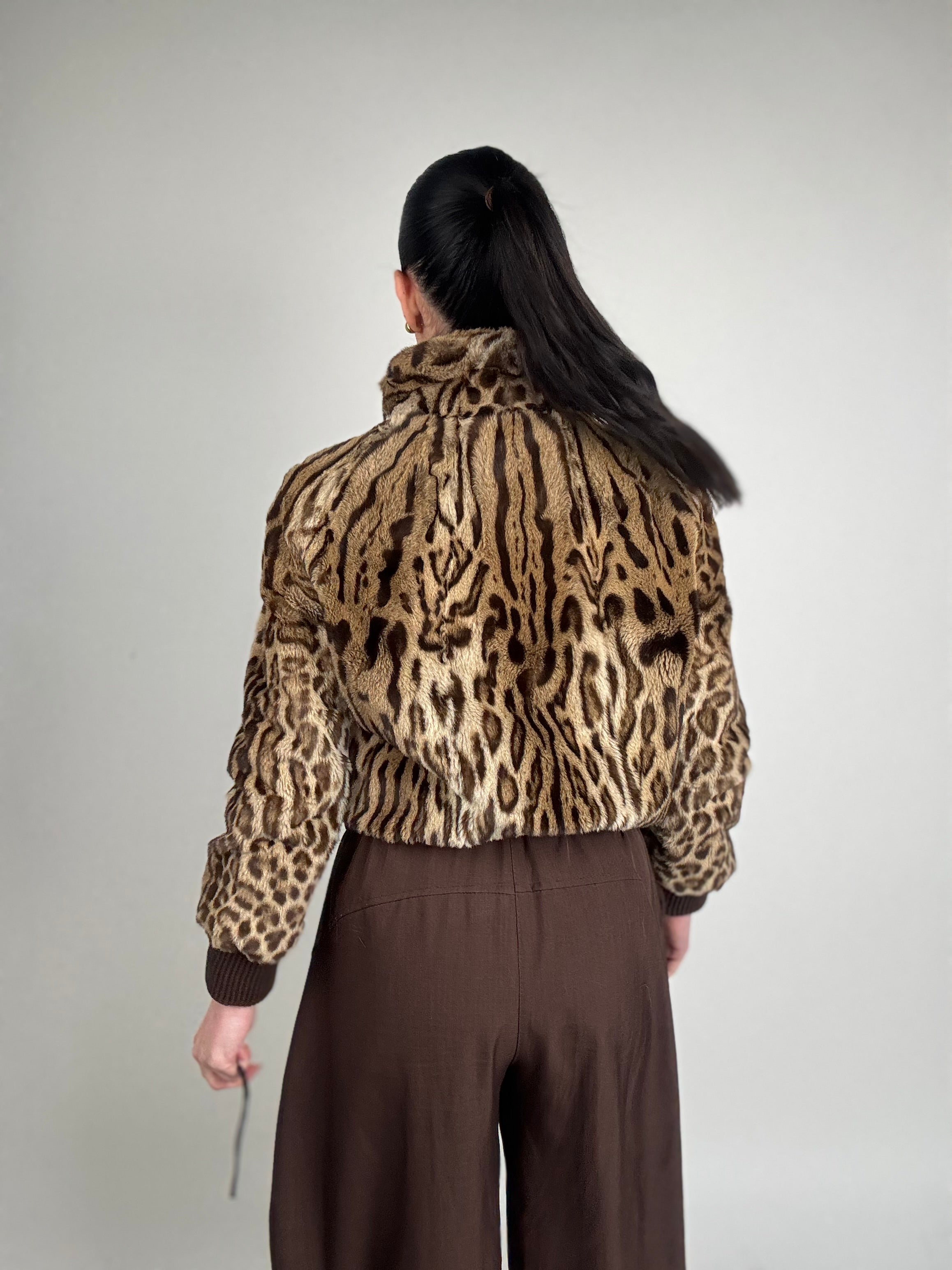 Mink Bomber Jacket