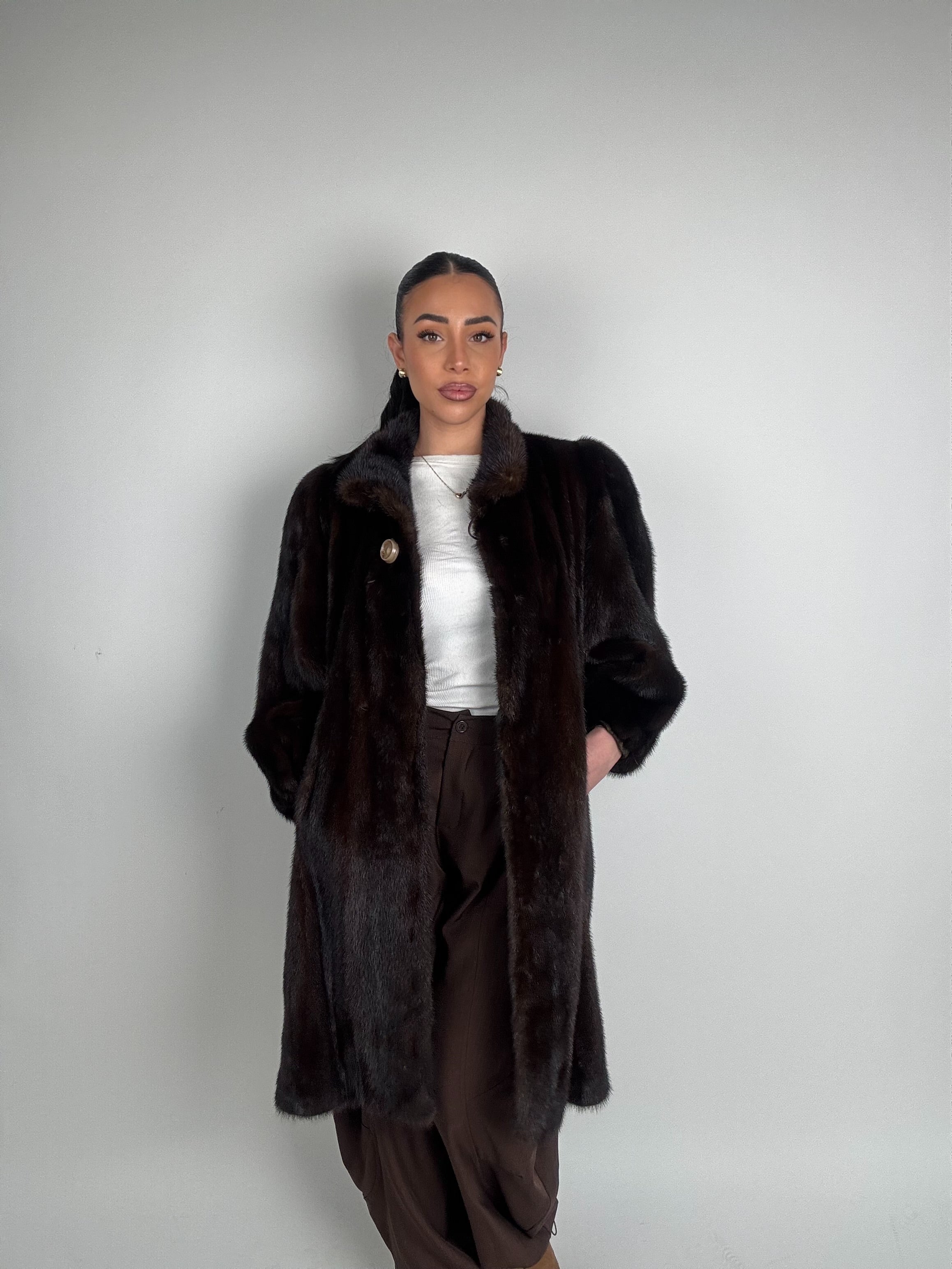 Cappotto in visone N597
